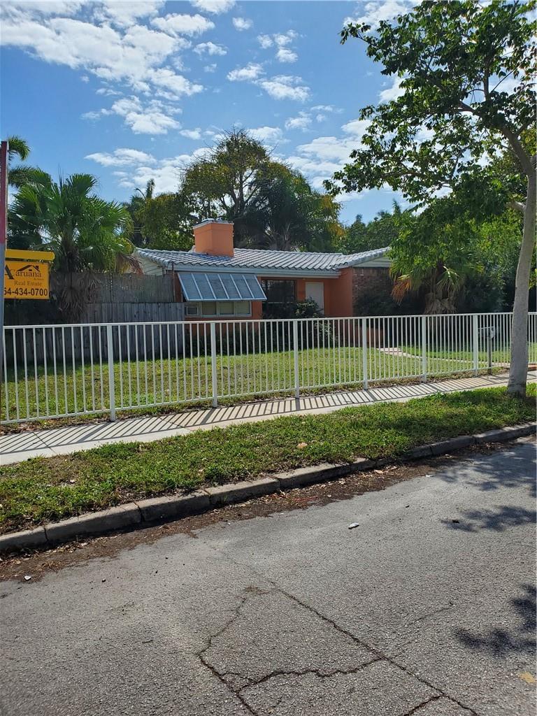 LOCATION, LOCATION, LOCATION!! CLOSE TO THE BEACH AND TONS OF HOLLYWOOD ENTERTAINMENT.  THE MAIN  HOUSE IS A 4 BEDROOM 2 BATH WITH WASHER AND DRYER, RENOVATED KITCHEN.  THE COTTAGE IN THE BACKYARD HAS 2 SIDES. ONE NEEDS TLC.  PATIO AREAS IN BACK ALL PAVER, OUTSIDE SHOWER AND ROOM FOR A POOL.  IT IS A DOUBLE LOT WITH ALLEY IN THE BACK.  PROPERTY FULLY FENCED. BARREL TILE ROOF.