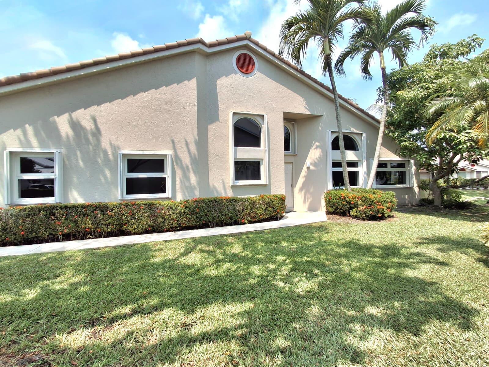 Charming, FULLY RENOVATED 3-bed, 2-bath waterfront villa with a split floorplan that offers a peaceful retreat on a pond. NEW ROOF completed June 2026! BRAND NEW APPLIANCES, newer A/C, new tankless water heater, new washer and dryer. Have peace of mind in your new home with impact windows and even impact skylights! According shutters on most of home for added storm protection. Enjoy the community's pool, fitness center & clubhouse. All information deemed reliable but is not guaranteed. It must be confirmed by Buyer. Furnished photos are virtually staged.  See attached HOA info. Master Association is ONLY $160 per year.