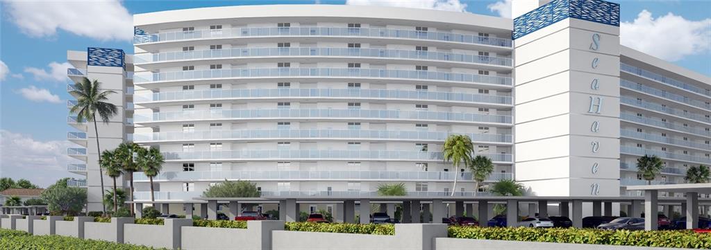 Complete refresh (in/out) 1 Bed 1 & half bath primary suite w large walk in closet, Interior corner w nice view, affordable dockage avail (wait list) ocean access no fixed bridge, 55+. 1 covered parking space w dock view. Building completed 40 year inspection and has begun complete remodel (glass balconies, elevators, roof, concrete and balcony restoration etc.). Ready for you to Build out (already demolished) w NEW IMPACT (original front doors), AC, Electric panel. Plans approved as pictured. Short stroll to lighthouse view public beach w rest facilities. Community has it ALL Dock your boat at the yacht club then enjoy your private/community gym. Opportunity for CASH Buyer to assume the current assessment for the updates above. Recent sales well support this attractive value.