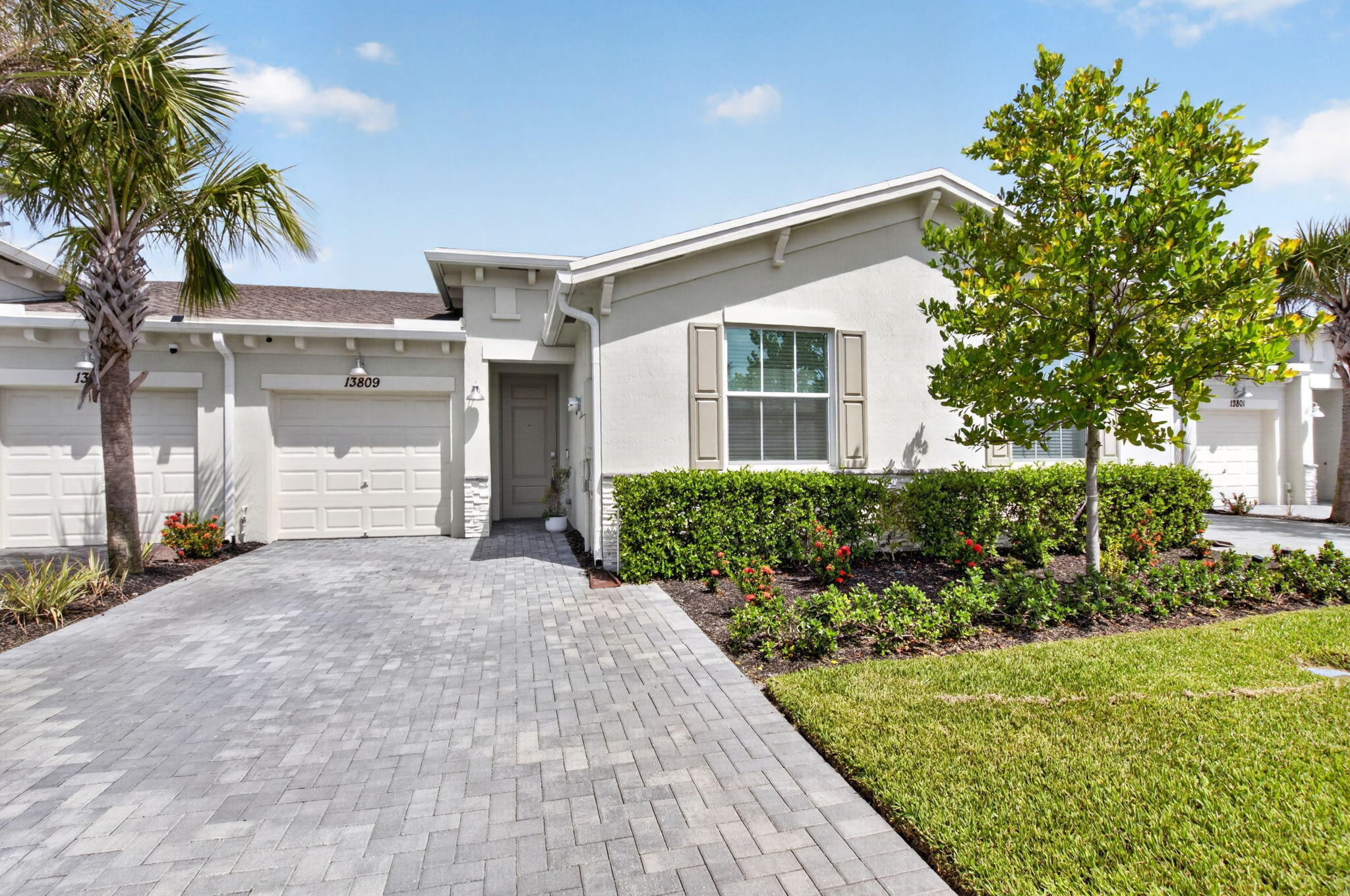 Enjoy easy, single-story living in this nearly new, one-year-old waterfront home, located in an exclusive 55+ active adult community. Designed for comfort and convenience, this thoughtfully crafted home features an open-concept layout with a spacious Great Room that flows seamlessly into the modern kitchen and covered patio—perfect for relaxing, entertaining, or taking in peaceful water views. The private owner's suite offers a walk-in closet and an en-suite bathroom, creating a comfortable retreat. A secondary bedroom at the front of the home is ideal for guests, a home office, or additional living space. Experience low-maintenance living in a vibrant community designed for active adults. Don't miss this opportunity to own this pristine, new waterfront home!
