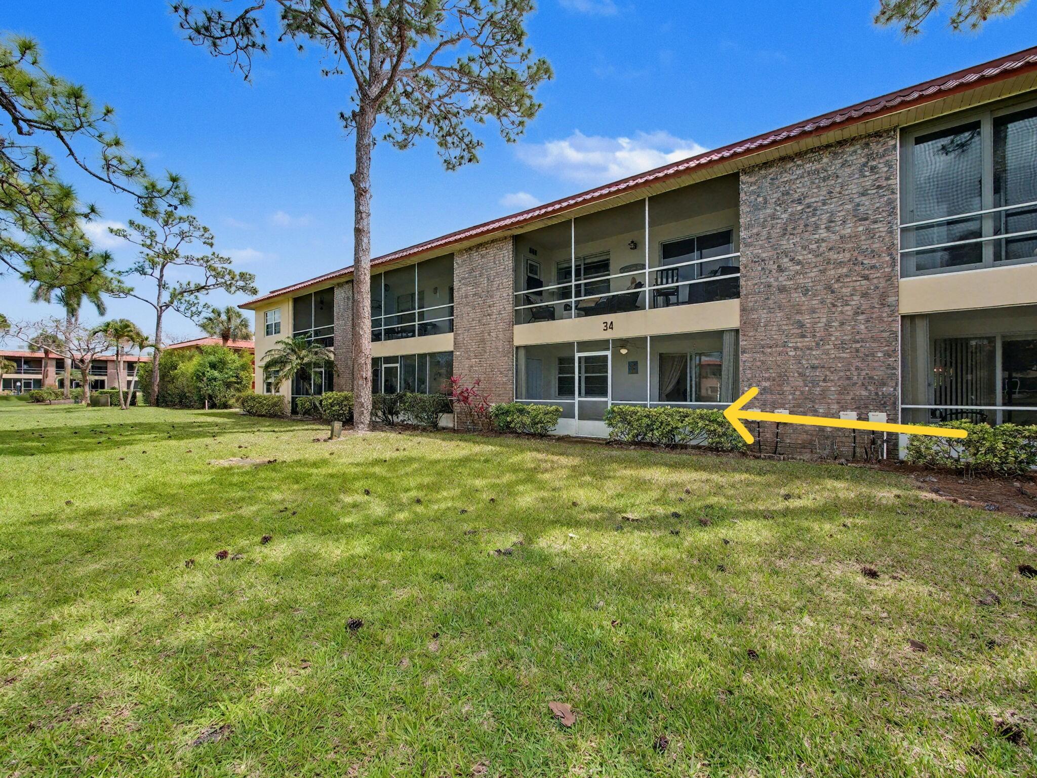 NEW PRICE Tastefully appointed 1st Floor 55+ FURNISHED and TURNKEY 1BR/1BTH Condo now available in Monterey Yacht & CC, ready for you to move right in! Gorgeous golf course views, this unit is close to the community pool and activities! All new furniture, new dishes/glasses/silverware etc, included, freshly painted, tile throughout, new ceiling fans, upgraded electric, newly installed recessed lighting, new decor dimmers, all new plumbing, with new vanity and commode in bath, AC 2023. Accordion Shutters on large lanai w/2 storage units for easy hurricane prep! Conveniently located next to laundry room! Maintenance fee includes unlimited golf, cable & internet, hot water, sewer & trash! Amenities incl. fitness center, library, 2 clubhouses, BBQ, Pool, Bocce, Billard's, fishing pier & more!