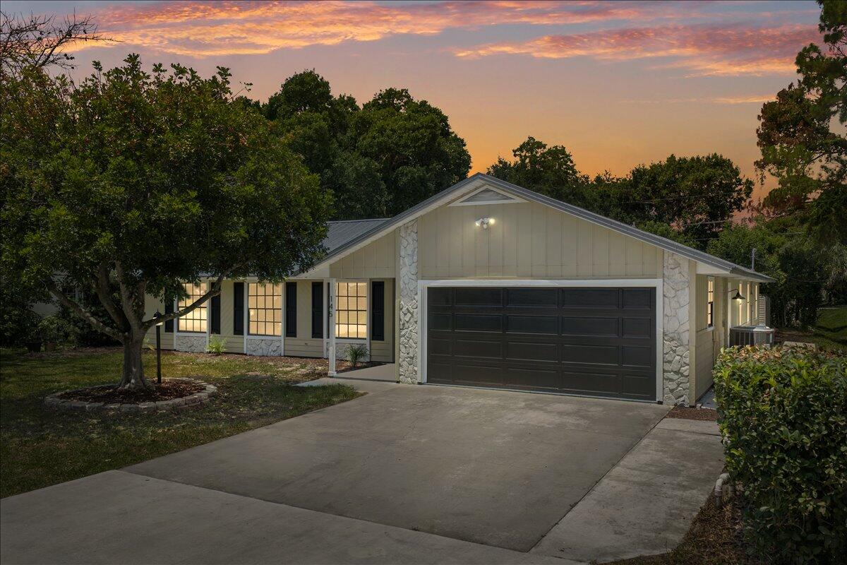 Welcome to this beautifully renovated 5 bedroom, 2 bathroom, 2 car garage home in the heart of town offering the perfect blend of space, style & convenience. Featuring an open & inviting layout & improvements throughout w/ a split floorplan & functional spaces. Including a 2023 metal roof, hurricane shutters & a spacious screened lanai overlooking the large backyard. With no HOA you'll enjoy the freedom & flexibility homeowners love. Ideally located near shopping, dining & conveniences, & just a short drive to the beach this offers the best of FL living! All boxes checked! NO FHA until 7/16.