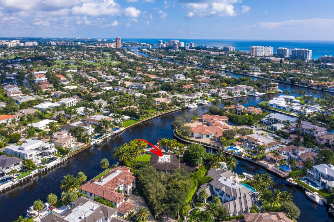 Great opportunity to live on the water in Royal Palm Yacht & Country Club! Property sits on 265' of waterfront with direct Intracoastal and Ocean access.