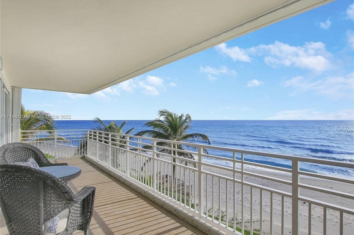 Welcome to your ocean front paradise at 350 Beach Rd. #401, an exquisite corner unit nestled in a boutique-style building with only 20 exclusive residences. This stunning condominium offers coastal elegance and modern comfort, making it an ideal seasonal retreat for those seeking the ultimate Florida lifestyle. As you step inside this beautifully appointed unit, you are immediately greeted by panoramic, unobstructed ocean views that are nothing short of breathtaking. The expansive windows flood the living space with natural light, creating a warm and inviting atmosphere that is a true calming experience. Whether you're enjoying a quiet morning coffee or hosting friends for sunset cocktails, the sights and sounds of the ocean will be your constant companion. This thoughtfully designed residence features two spacious bedrooms with a versatile third room which can be used as an extra overflow bedroom or an office. Complete with a cozy pull-out sofa, this room provides the perfect space for guests or an ideal spot to catch up on work while surrounded by the serene sounds of the sea.  The gourmet kitchen boasts high-end appliances, Quartz countertops, and ample cabinetry, making it a chef's dream. Enjoy meals in the dining area or on the spacious terrace, where you can take in the breathtaking views.  Your private balcony offers the perfect escape for afternoon reading or simply soaking in the ocean breeze. As a corner unit, you'll relish the extra privacy and sweeping views that few properties can offer. The pool area is a true gem, protected from the ocean winds and surrounded by an abundance of loungers and shaded seating.  Located just steps from the pristine sands of Jupiter Beach, this residence is ideally situated for those looking to embrace everything Jupiter has to offer. Enjoy morning walks along the shore or indulging in water sports like paddle boarding and kayaking right off the beach or in the intercoastal across the street. Fishing off the beach is an option as well! Nearby, you'll find a plethora of dining options, boutique shopping, and recreational activities, ensuring that your seasonal stay is filled with adventure and delight.  Don't miss your chance to experience coastal living at its finest. Schedule a viewing today. Available December 1st  2026- February 28th 2027