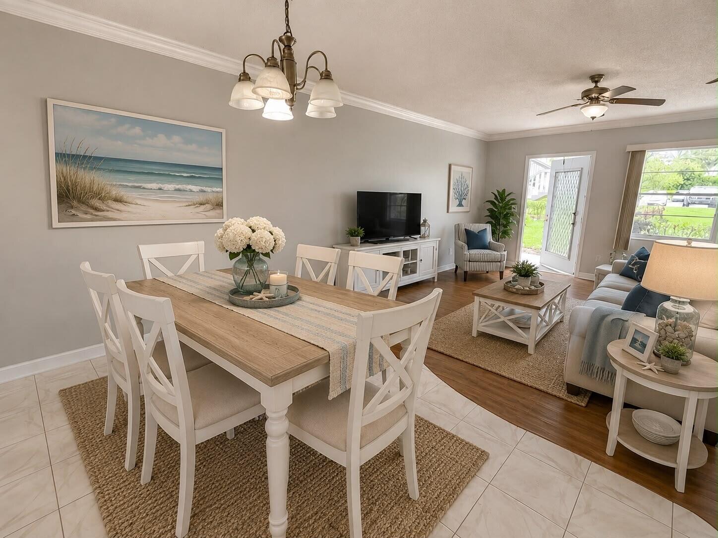 Beautifully updated and move-in ready 1-bedroom, 1.5-bath first-floor condo with a peaceful garden view in Century Village Boca Raton, one of South Florida's premier 55+ active adult communities. This bright and cheerful home features a completely renovated kitchen with maple cabinetry, granite countertops, glass mosaic backsplash, and newer stainless-steel appliances. Additional upgrades include wood flooring throughout the living areas, crown molding, neutral tile in the kitchen and breakfast nook and updated bathrooms. Enjoy the spacious enclosed Florida room overlooking a tranquil green space. Don't miss this opportunity to own a beautifully updated home in one of Boca Raton's most sought-after active adult communities. Lease-friendly community (2 years after date of purchase). Century Village offers an exceptional resort-style lifestyle with a magnificent clubhouse, fitness center, swimming pools, library, art studio, social clubs, activities, classes, and courtesy bus service. Conveniently located in the heart of Boca Raton, just minutes from public golf courses, Town Center at Boca Raton, shopping, dining, beaches, and both Fort Lauderdale and Palm Beach airports.