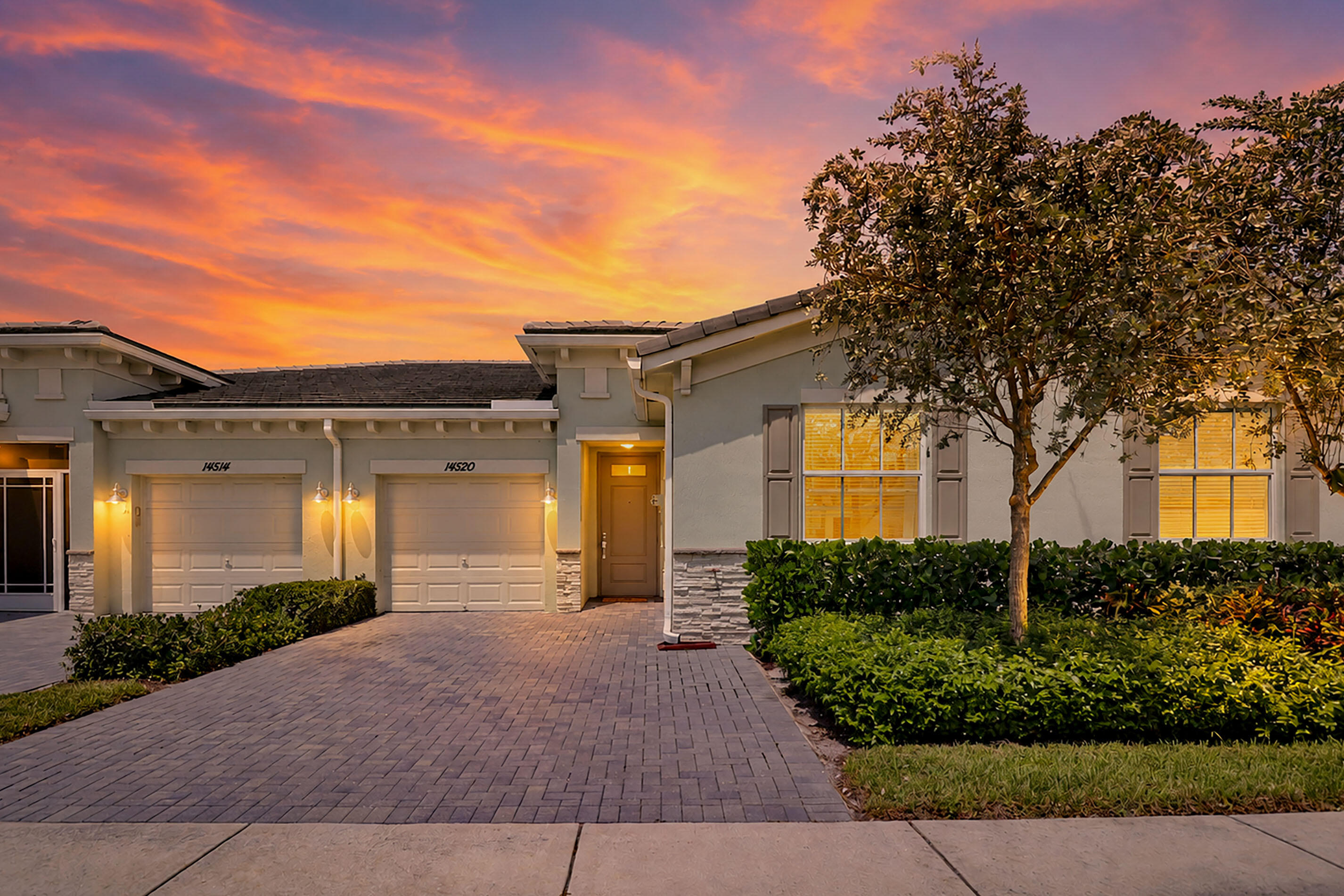 Near BRAND NEW modern 2-bedroom, 2-bathroom townhouse situated in Avalon Trails at Villages of Oriole in Delray Beach, FL. Offering 1,319 square feet of thoughtfully designed living space across a single story, this residence provides an efficient layout perfect for comfortable everyday living. The one-car garage offers convenient parking with a built in EV charger and storage solutions. This townhouse presents an excellent opportunity for those seeking a well proportioned home in a gated community with a clubhouse full of  55+ older events and amenities.