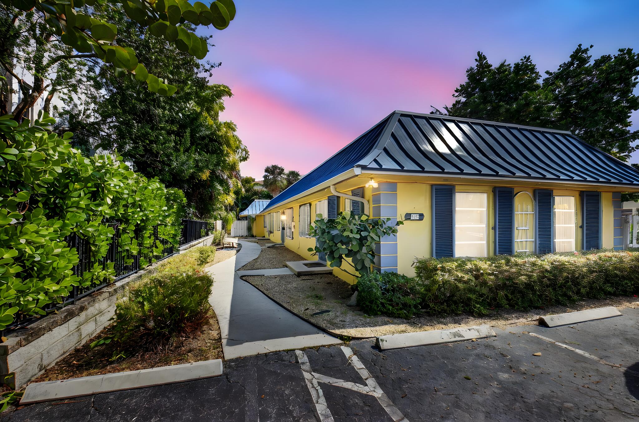 Investor Alert- Rare multifamily investment opportunity in Downtown Delray Beach's Marina Historic District. Income-producing quadplex currently configured as a triplex just steps to Atlantic Avenue, the Municipal Marina, the Intracoastal, and the beach. Exceptional value-add, redevelopment, or land-banking opportunity in one of Delray Beach's most walkable and scarce coastal neighborhoods. Ideal for investors, developers, or 1031 exchange buyers seeking strong rental demand and long-term appreciation. Newer roof (11/2025) some  updated systems and appliances. Renovate, reposition, expand, or build new-prime location supports premium resale and income potential. Opportunities at  location are increasingly limited-secure your position in one of Delray's most sought-after districts!