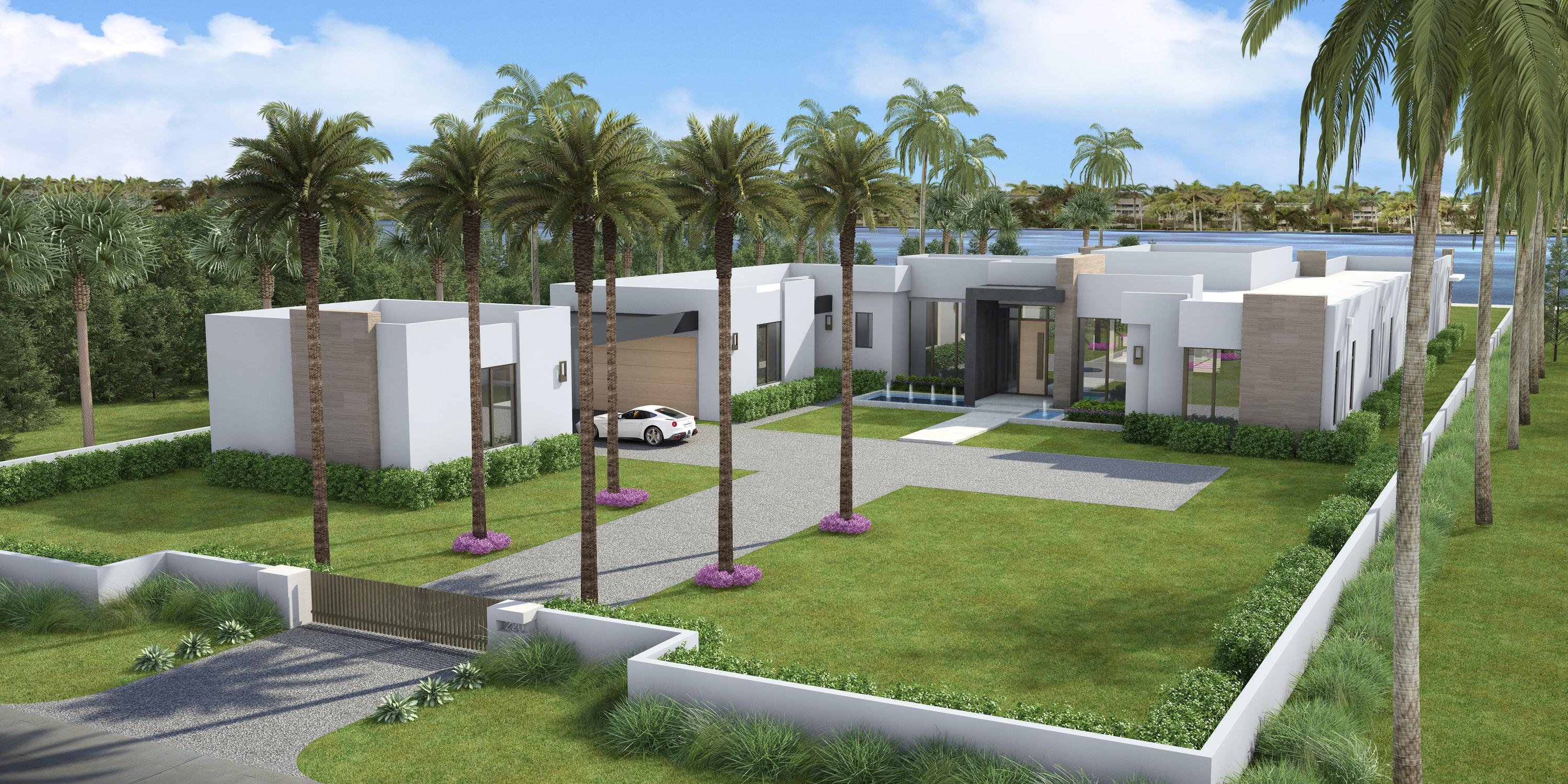 ''New'' Tropical Modern Intracoastal estate sited along fashionable Fifth Avenue Estates amongst Boca Raton's Mansion row by prestigious JH Norman Homes and architect Brenner Architecture Group. Gated and walled for privacy with lush mature landscaping, an expansive motor court greets guests to this one level modern glass encased light-infused estate with all major rooms facing the Intracoastal Waterway. Resort-style sun-splashed pool, spa, 3 lanais plus separate dining pavilion with summer kitchen.  Yacht dockage along 85+/- ft of ''no wake'' deep water, minutes to the Boca Inlet. DISCLAIMER: The written and verbal information provided including but not limited to prices, measurements, square footages, lot sizes, calculations and statistics have been obtained and conveyed from third parties such as the applicable Multiple Listing Service, public records as well as other sources. All information including that produced by the Sellers or Listing Company are subject to errors, omissions or changes without notice and should be independently verified by any prospect for the purchase of a Property.  The Sellers and Listing Company expressly disclaim any warranty or representation regarding all information.  Prospective purchasers' use of this or any written and verbal information is acknowledgement of this disclaimer and that Prospects shall perform their own due diligence.  Prospective purchasers shall not rely on any written or verbal information provided when entering into a contract for sale and purchase.  Some affiliations may not be applicable to certain geographic areas. If your property is currently listed, please do not consider this a solicitation.   In the event a Buyer defaults, no commission will be paid to either Broker on the Deposits retained by the Seller. "No Commissions Paid until Title Passes."    Buyer pays title insurance, Florida documentary stamps, and all other closing costs for New Construction and land use. Copyright 2017 Listing Company.  All Rights Reserved.