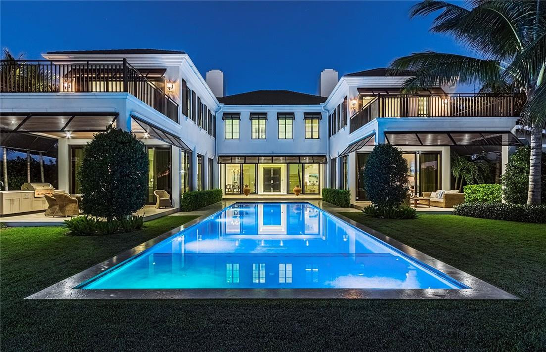 Custom residence in highly desirable Sunrise Intracoastal neighborhood! Spectacular Middle River views & endless sunsets. The residence shows as new w/ fresh transitional interiors, 11' ceilings, floor-to-ceiling impact windows & doors. Highly flexible floor plan, incredible open kitchen, family room, library/media/formal living & dining rooms. Ensuite guest bedrooms & ultra-luxurious Master Suite w/ custom dressing room/closets & spa style bath. Outdoor vast entertaining areas, summer kitchen, covered loggias & balconies complement the timeless British West Indies architecture. 4 Bay Garages w/ room for lifts & beautiful tropical landscaped gardens. Over-sized property creates a sense of space & privacy. Fantastic location, walking distance to shopping, dining & the beach. Custom finished in 2015 - two laundry rooms, lower and second levels. Heated chlorinated pool 17'X60', extremely private, Sonos system with indoor & outdoor speakers. Internal & external Mesh high speed WiFi network, Lutron Home Technology & LED lights, Lutron electric shades, high quality plantation shutters throughout. Upgraded security (deliberately evasive), hardwood floors & Crema Marfil marble flooring. Thermador appliances, 4-zone Rheem air conditioning system. Small 190 residence community of established properties, parks & playgrounds. One auto gate entrance with CCTV & FLP offer monitoring and patrol. Underground utilities. Limited supply & increasing demand leads to low turnover and high quality of community.