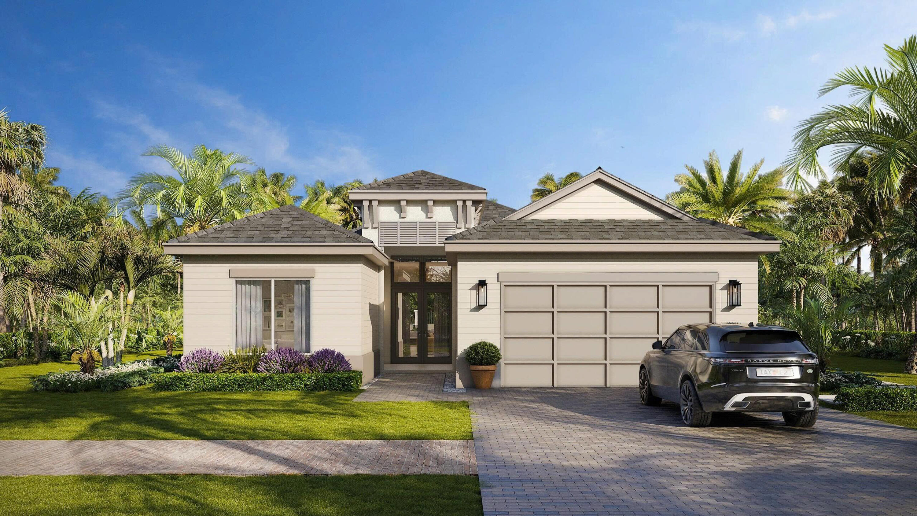To Be Built - Cypress Model by Ecclestone Signature Homes, located in the prestigious Tesoro Club with beautiful water views. This thoughtfully designed 3BR + Den, 3.5BA home with a 2-Car Garage showcases luxury features and quality craftsmanship throughout. The open-concept layout connects the spacious living area, designer kitchen, and dining space perfect for entertaining and everyday living. The Owner's Suite offers large walk-in closets and a spa-inspired bath. Guest bedrooms feature private en-suites, plus a versatile den. Enjoy the covered lanai and resort-style amenities including championship golf, clubhouse dining, fitness center, pool, and tennis. Features may vary.