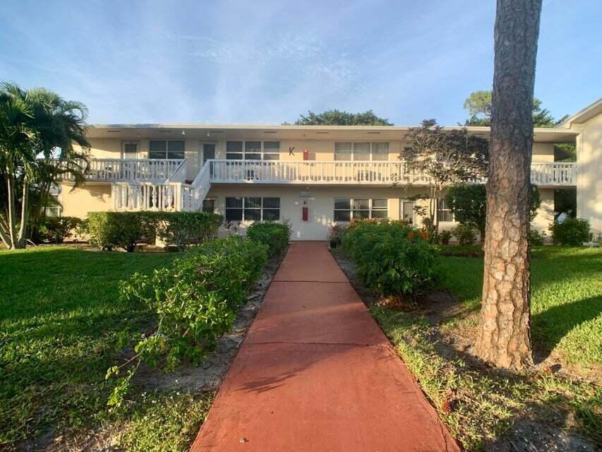 Discover this charming one-bedroom, one-and-a-half-bath condominium located in Century Village, West Palm Beach. Spanning 646 square feet, this efficient floor plan maximizes living space with thoughtful design. The unit offers comfortable accommodation with well-appointed bathrooms and a practical layout ideal for those seeking a manageable home. Situated in the established Century Village community, this property presents an excellent opportunity for a streamlined living experience in West Palm Beach.