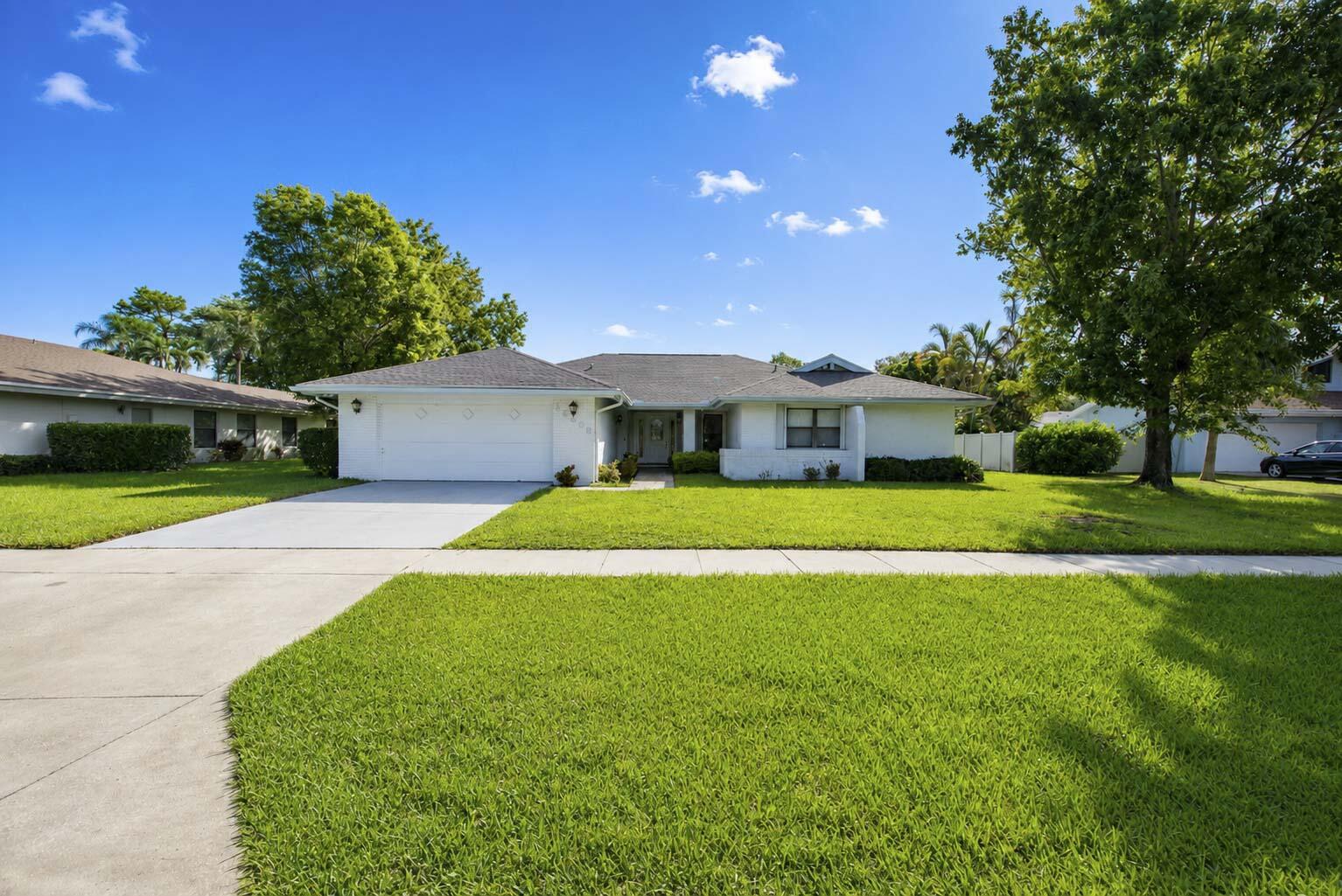 Welcome to this spacious 4-bedroom, 3-bath home offering ample living space, an open kitchen overlooking the pool, walk-in closets in all rooms, located in the quiet and desirable Avondale community of Wellington. Situated on a generous 0.3 acre lot with a low HOA of just $460 ANNUALLY, this home offers an incredible opportunity to add your personal touch and make it your dream home! A brand new roof installed in 2024 provides peace of mind, while the functional layout and private backyard with a pool create the perfect setting for comfortable living and entertaining. Conveniently located near top A- rated schools, parks, shopping, dinning, and all that Wellington has to offer.