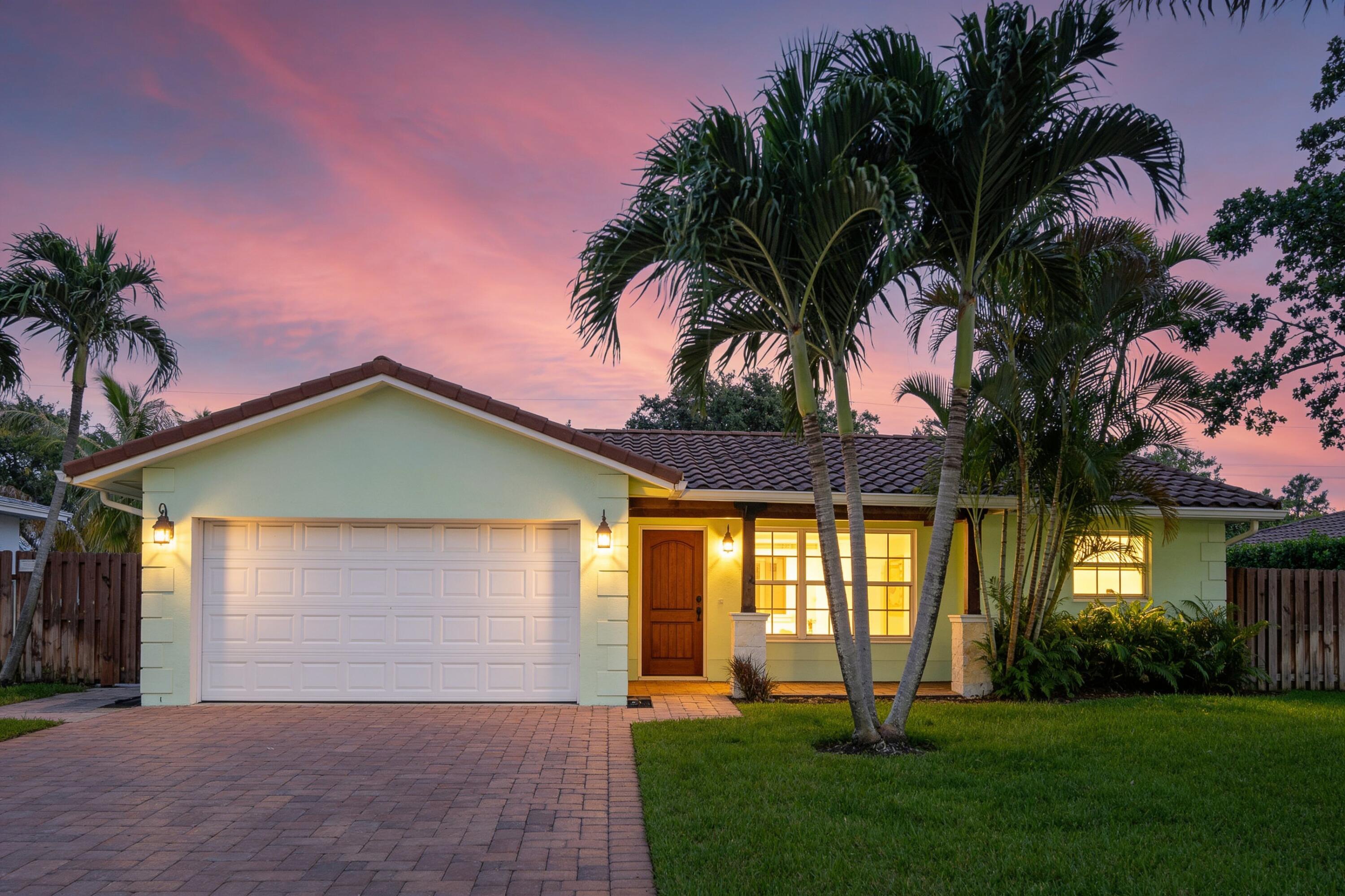 ABSOLUTELY GORGEOUS SINGLE STORY HOME | HIGHLY DESIRED EAST BOCA RATON LOCATION | Fully Renovated | Top-Self High End Selections, Workmanship & Finishes | Bright Spacious Split Floor Plan | Abundance of Natural Light | Skylight | Accent Walls & Wainscoting | LED Recessed & Custom Lighting | Modern Eat-In Kitchen | Huge  Breakfast Bar | Quartz Counters | White Cabinets | S/S Appliances | Serving Window | Large Primary Suite | Walk-In Closets | Ensuite, Dual Sink Vanity & Glass Shower | Huge Fenced Backyard | Immaculate Lush Landscaping | Freeform Pool | Open Pation | Covered Front Porch | Hurricane Impact Windows | 2 Car GA & Paver Driveway | 1.3 Miles to Beach | Minutes to FAU, Mizner Park, Atlantic Ave,1-95 | A+ Rated Schools | Roof 2016 | AC 2014 | Tankless WH 2019  | Present All Offers!