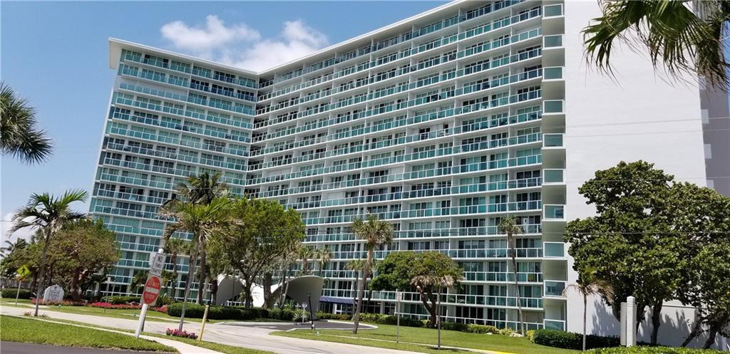 Totally renovated and furnished with a brand new washer/dryer. Hurricane impact sliding glass doors run the length of the unit. This unit & this location has it all. You can walk to all the seaside restaurants, pizza joints, convenience stores, ice cream parlors & fishing pier. No need for a car! On the oceanfront there is a beautiful cabana which houses pool & ping pong tables, 2 tv's, 2 kitchens & showers. A heated pool, putting green, shuffleboard & barbecue area, all located on the BEACH! Inside the building there is a fitness room, bike storage, library, extra storage space and car wash area. The building is between 2 major airports, lots of golf courses and shopping centers. There is one assigned, uncovered, parking space. The unit is ready to move into, just bring your bathing suit.