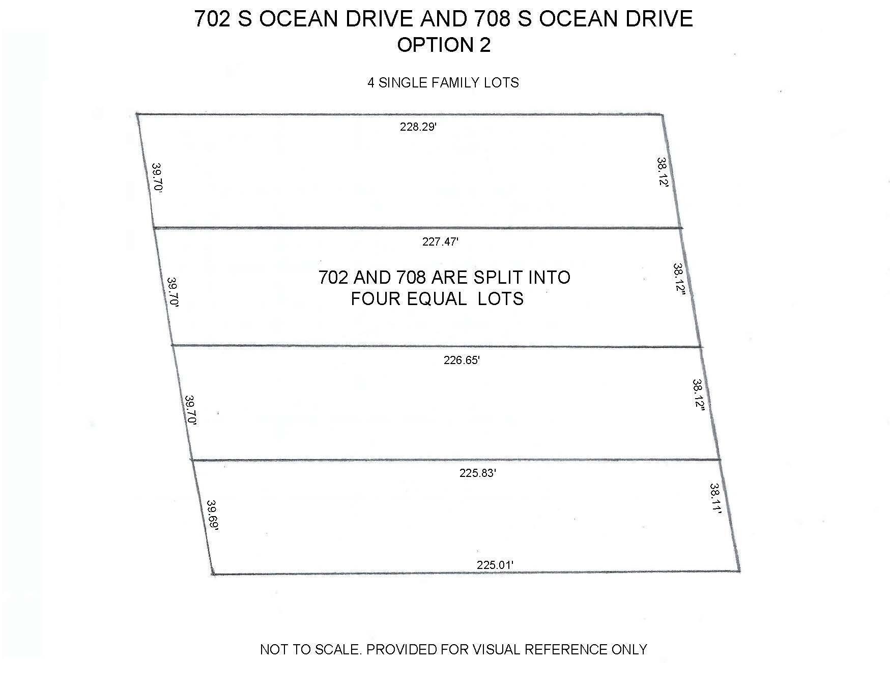 OCEAN VIEW SUBDIVISION REPLAT HOLLEY & MORGAN - Land