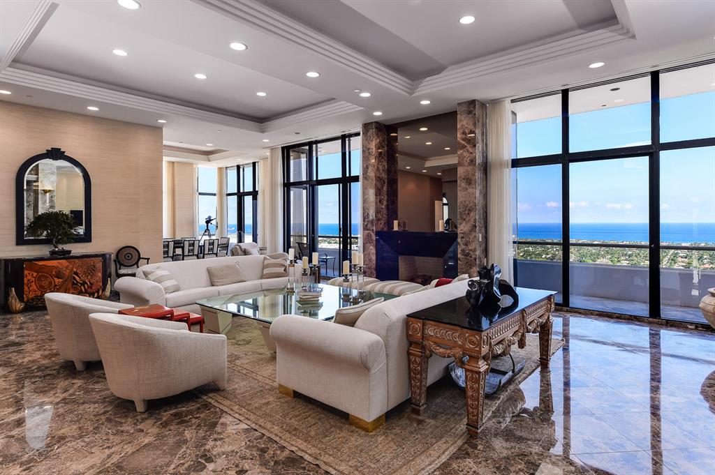 Never before available - Trump Plaza Grand Penthouse Number One. Soaring ceilings, unrivaled views, almost 4,000 square feet. Luxury, privacy and top of the line building services. The best of the best.