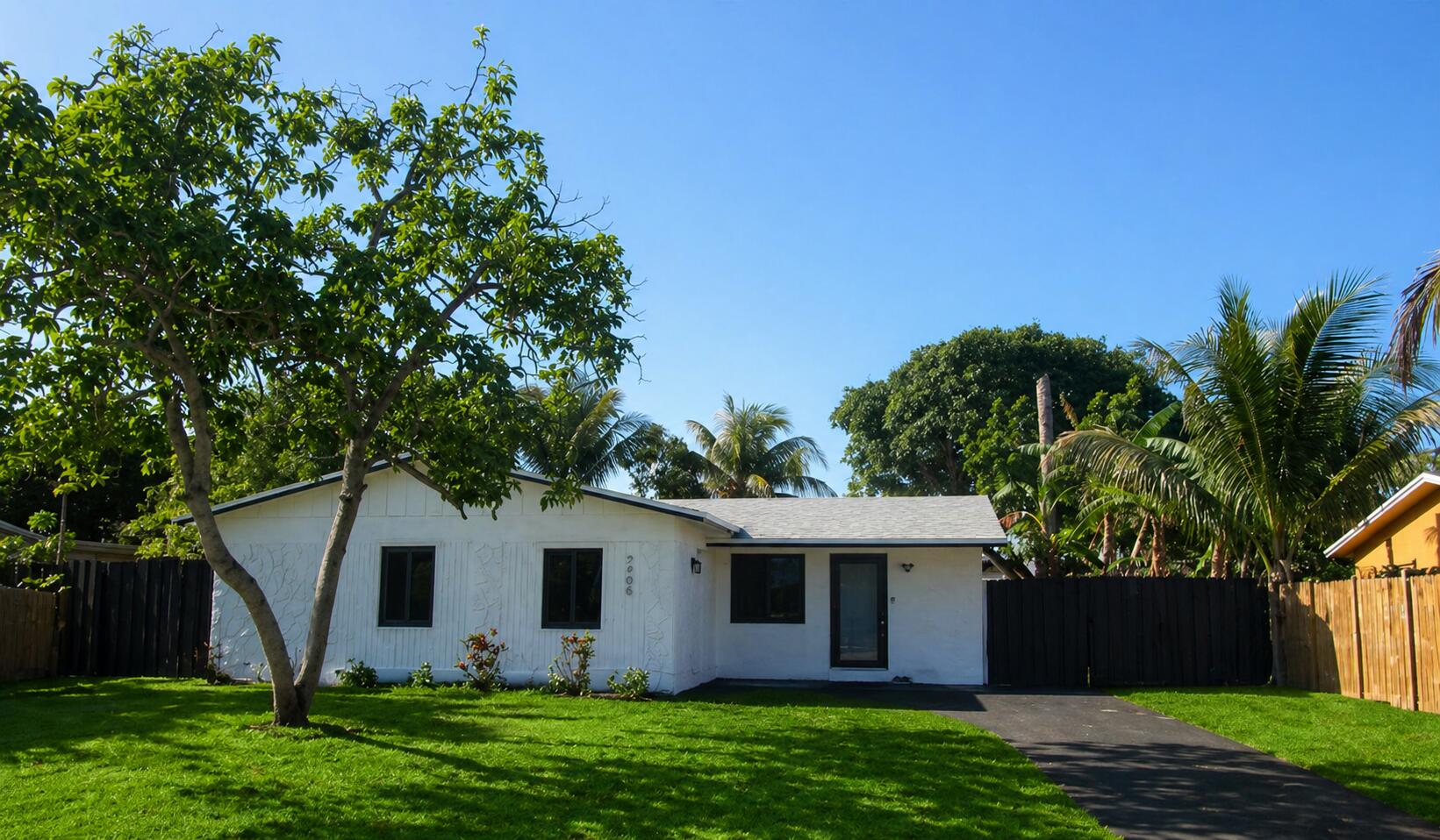 No Hoa! This beautifully updated 4-bedroom home is move-in ready and packed with major upgrades, including a brand-new roof, newer hurricane-impact windows, updated electrical panel, A/C replaced in 2021, new flooring, fresh baseboards, and a stunning pool renovation completed in April 2026. The fully fenced backyard is a private tropical retreat, featuring beautiful palm trees and an abundance of fruit trees, including banana and mango, creating the perfect outdoor oasis. Ideally located within walking distance to schools, shopping, dining, and countless nearby attractions, this home offers the perfect blend of comfort, convenience, and Florida living.