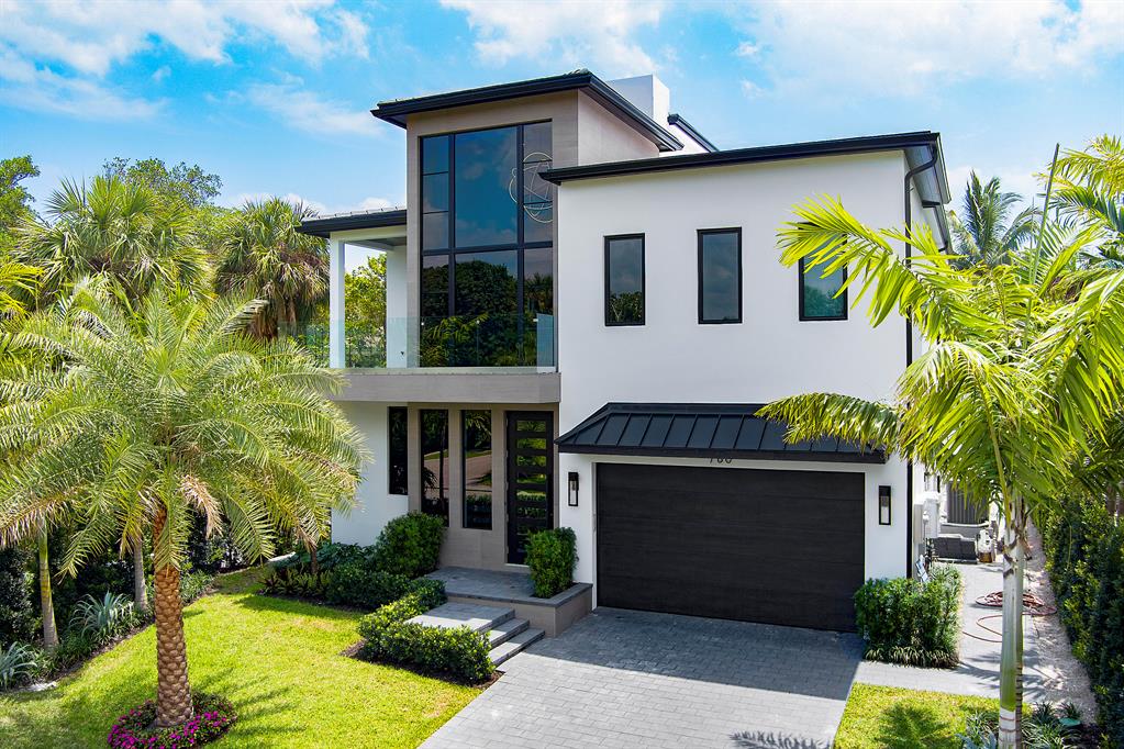 New Construction Por La Mar Three Story Beach Estate with a Modern Twist including a Detached Guest Quarters, Main Home has Four en suite Bedrooms and Five and a Half Bathrooms with a Third Floor Club Room, Fitness or Office Area, Separate One Bedroom Guest House w/ Full Bath, A hand crafted Mahogany Front Door leads to a Two Story Front Entrance Foyer with Floating Oak Staircase leading to the 2nd Floor Loft, First Floor Open Great Room with 11' Ceilings, 5' Linear LED Fireplace, 10' PGT Hurricane Doors, Opulent 9' X 8' Calacatta Style Island Kitchen with Custom Cabinetry & Thermador Masterpiece Series Kitchen Appliances including 48' Natural Gas Stove, Double Ovens with Steam Conversion, and 30'' Refrigerator/ 30'' Freezer. Display Wine Cooler, A MUST SEE PROPERTY!
See More In Supplemen Second Floor Primary Bedroom Retreat with Private balcony Terrace, Luxurious Double Door Primary Bathroom with Accent Tile Wall, Black European Freestanding Soaking Tub with Pedestal Faucet & Handheld, Grohe Duel His & Her Rain Head Showers with Handheld Spray, His & Her Water Closets, Separate Custom Free Standing His & Her Vanities

Courtyard Walled/Fenced Property with Gas Heated Splash Pool and Spa with Jetted Ledge, Gourmet Summer Kitchen Area leading to Double Door Separate Guest Quarters with Full Bath. 

First Floor optional Bedroom/Office en suite, Three Story Convenience Elevator, 1st and 2nd Floor Laundry, Automated Lutron LED Lighting System, Floating Custom Bathroom Vanities and Wall Hung Toilets. Extensive Custom Cabinetry and Handcrafted Wood details throughout, Natural Gas Full House Generator, Two Natural Gas Navien Tankless Water Heaters with Circulating Pumps, Two High Efficiency Lennox 19 SEER A/C Units, Mini Split A/C for Guest Quarters, Two Car Garage with additional height for Car Racks

Short stroll to Boca's Best Beaches, Restaurants and Shops. A leisurely bike ride to Mizner Park and The Boca Raton Resort and Beach Club, 

Information contained Herein is deemed reliable but not guaranteed and is subject to error omissions and changes without notice. Buyer to verify all Information and Measurements. 
No Real Estate Commissions Paid unless Successful Title Passes. Any Seller Retained Deposits from Buyer's Forfeit Are the Sole Property of the Seller.