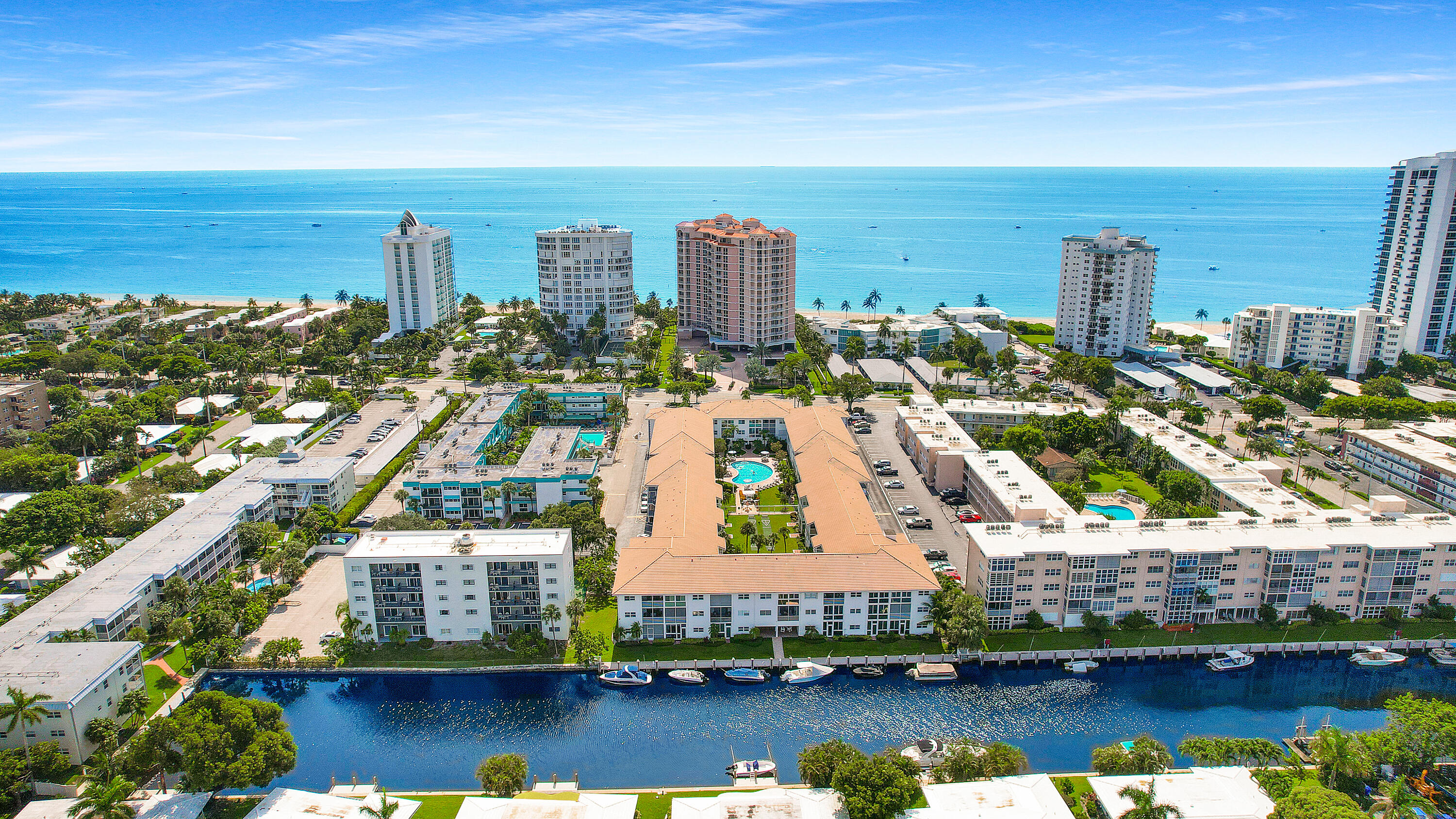 BEACH AND BOAT LOVERS DREAM LOCATION!.., FEATURING PRIVATE DEEDED BEACH ACCESS, COMMUNITY BOAT DOCK, NO FIXED BRIDGES, 1 CANAL FROM THE INTRACOASTAL WITH 6 BOAT SLIPS! Located in desirable North Leisure Gardens COMPLETELY REMODELED 2-bed, 2-bath, 1st floor, corner unit features EVERYTHING BRAND NEW!, a custom kitchen with quartz countertops, soft-close cabinets, stainless-steel appliances and ALL NEW, ELECTRIC, PLUMBING, HWH AND AC UNIT. Bathrooms boast custom-tiled showers and porcelain finishes, NuCore plank flooring, impact glass, and walk-in closets throughout. Relax on your patio overlooking lush gardens and the pool. ALL 40 YR AND SIRS CERTIFICATIONS COMPLETE AND ASSESSMENTS PAID. Close to shops, restaurants, and the piers. Schedule your showing today its easy to view.  PARKING SPACE RIGHT OUTSIDE YOUR DOOR!