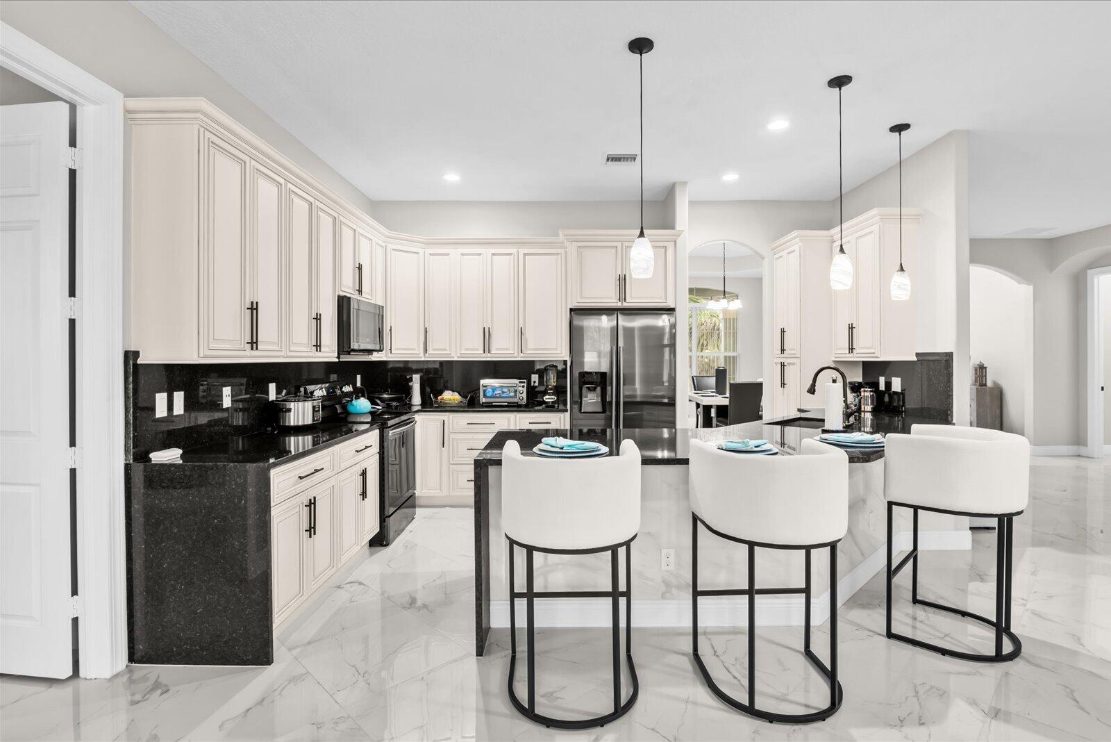 Welcome to this thoughtfully designed single-story residence in Port St. Lucie Section 41, offering 2,536 square feet of finished living space across four bedrooms and three full bathrooms. The open floor plan maximizes the practical layout, making efficient use of every room while maintaining comfortable proportions throughout. Two-car garage parking provides convenient vehicle storage and protection from the elements. This straightforward, well-organized home delivers the functional layout and room count that today's buyers seek, ready for immediate occupancy in an established Port St. Lucie community.
