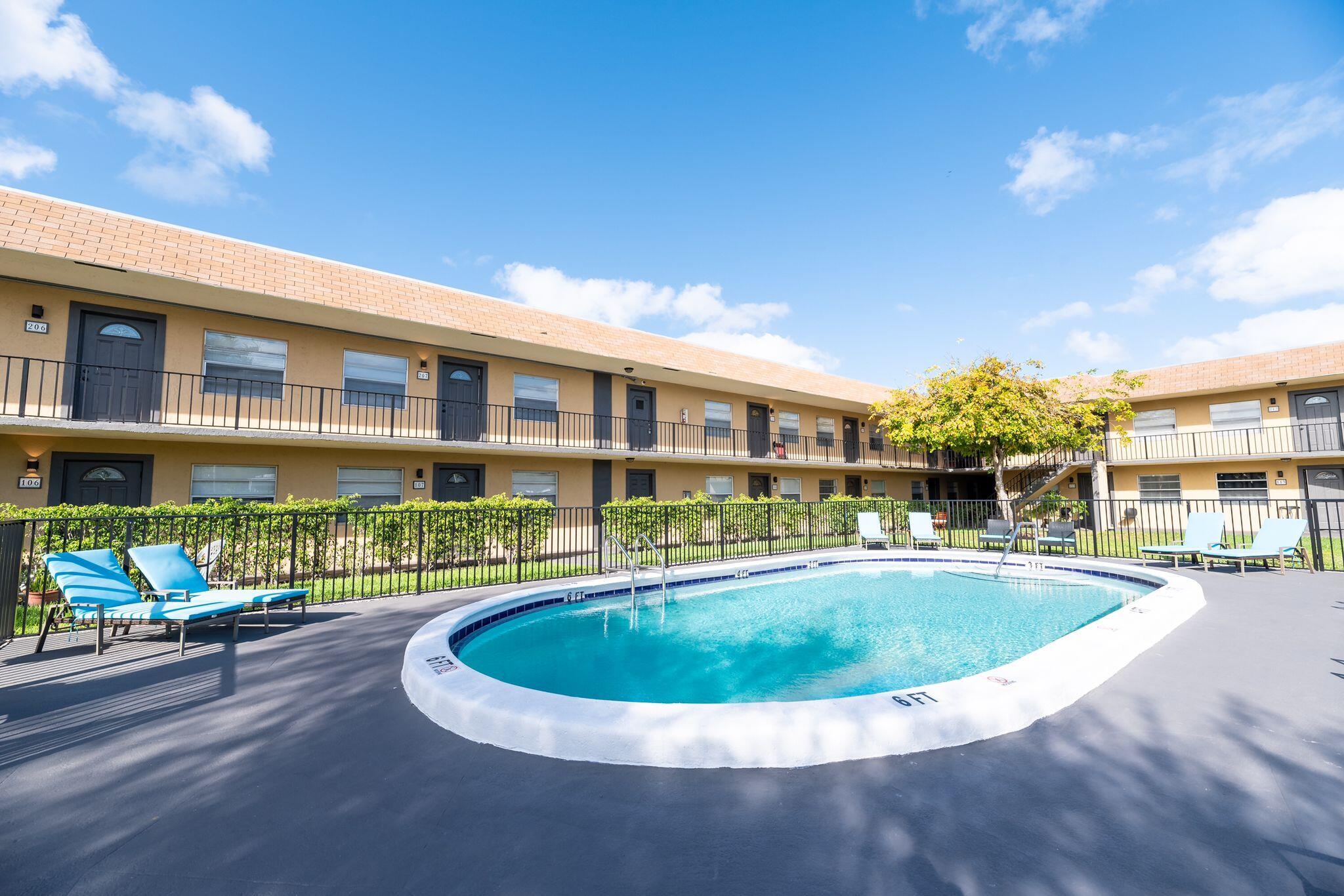 Move in with just the first month's rent and a security deposit approval is fast and easy. beautiful Spacious 2-bedroom, 1-bath apartment in a great location. This unit on the first floor features a large bedroom, nice closet space, and a modern kitchen. Additional amenities include central air conditioning and assigned parking. Pets are welcome with approval. Enjoy a quiet, well-maintained community with convenient access to shopping, dining, and public transportation.