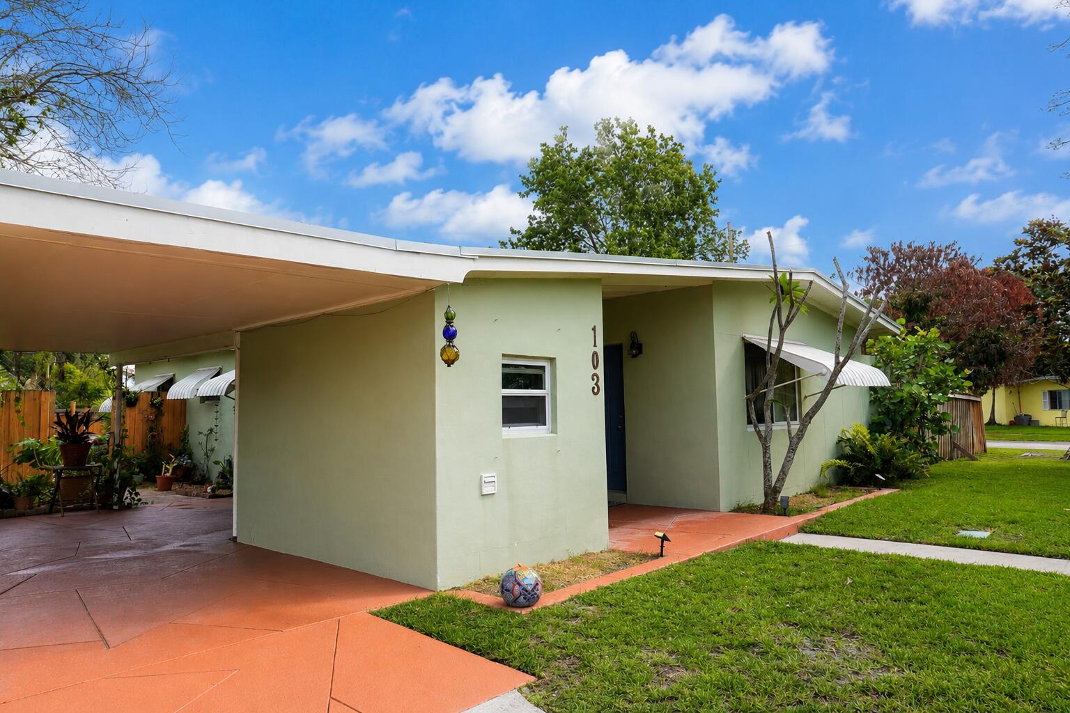 This charming property offers 3 bedrooms and 2 baths, situated on a spacious .25 acre corner lot. Built in 1960, this concrete block home features a functional floor plan designed for everyday living and family enjoyment. The generous yard provides plenty of room for outdoor activities, gardening, pets, or future enhancements. The corner lot location adds privacy and curb appeal, creating an inviting atmosphere. Whether you're a first-time homebuyer, downsizing, or looking for a great investment opportunity, this property combines comfort, convenience, and potential. Don't miss your chance to make this wonderful home your own!  *Some or all pictures are virtually staged/edited