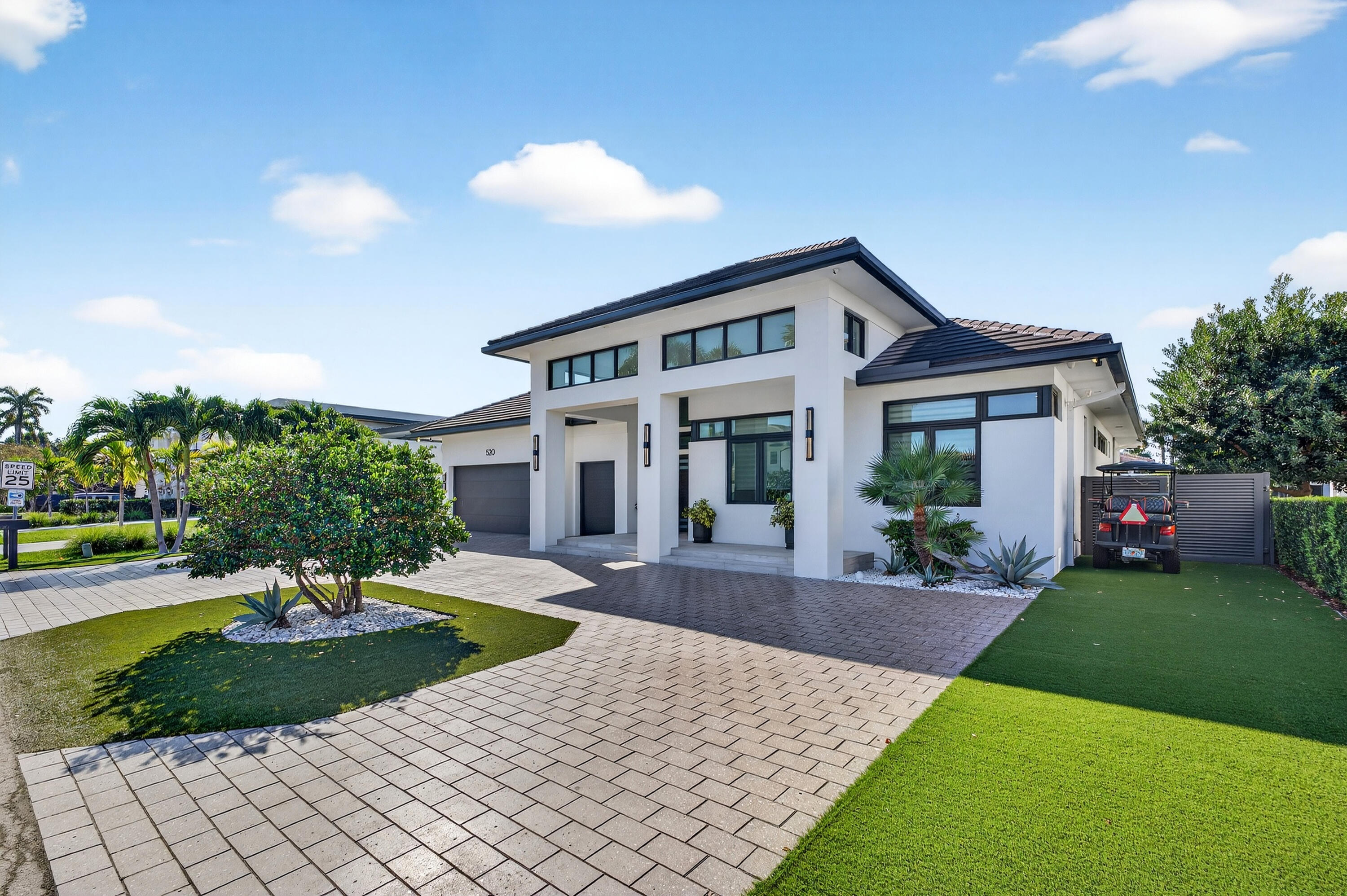 Discover the ultimate boater's retreat in Boca Raton's prestigious Golden Harbour. This fully furnished, 3BR/3.5BA home offers direct ocean access with no fixed bridges. Inside, bright open spaces feature Miele appliances, a water purification system, and custom office cabinetry. High-tech upgrades include AT&T fiber and a Sonos whole-home audio system.  The backyard oasis is built for entertaining, featuring a new pool with a Badu swim system, hot tub, putting green, and a marine-grade outdoor kitchen. Boaters will love the location. Located minutes from Mizner Park and pristine beaches, this turnkey residence defines sophisticated coastal living.