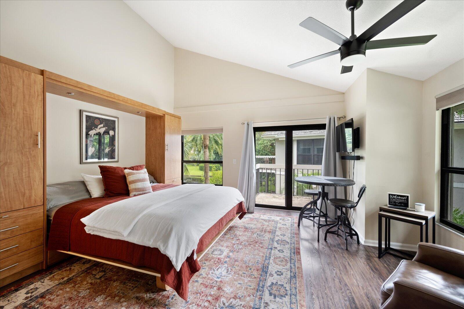 Experience luxury living in this quaint studio rental at Palm Beach Polo & Country Club. Surrounded by beautiful landscapes, this elegant studio offers modern amenities and stylish furnishings, including a well-equipped kitchenette and spacious living area. Enjoy access to top-notch facilities like golf courses, gyms, club house amenities, and dining options. Whether you're an equestrian enthusiast or seeking upscale relaxation, our studio promises a luxurious experience!