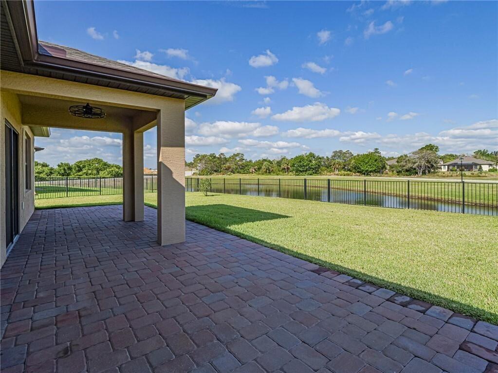 Stunning 4BR/2BA/2CG home in sought after Lost Tree of Vero Beach! Perfectly positioned on a peaceful lakefront lot, this newer construction home offers fenced backyard, covered patio and open-concept living ideal for both relaxing and entertaining. Enjoy tile flooring throughout the main living areas and breathtaking sunset views from your private backyard oasis. Lost Tree residents enjoy resort-style amenities, including a heated pool, pickleball courts, fitness center, & more. All within a secure gated community. Conveniently located just minutes from Vero Beach's beautiful beaches & more.