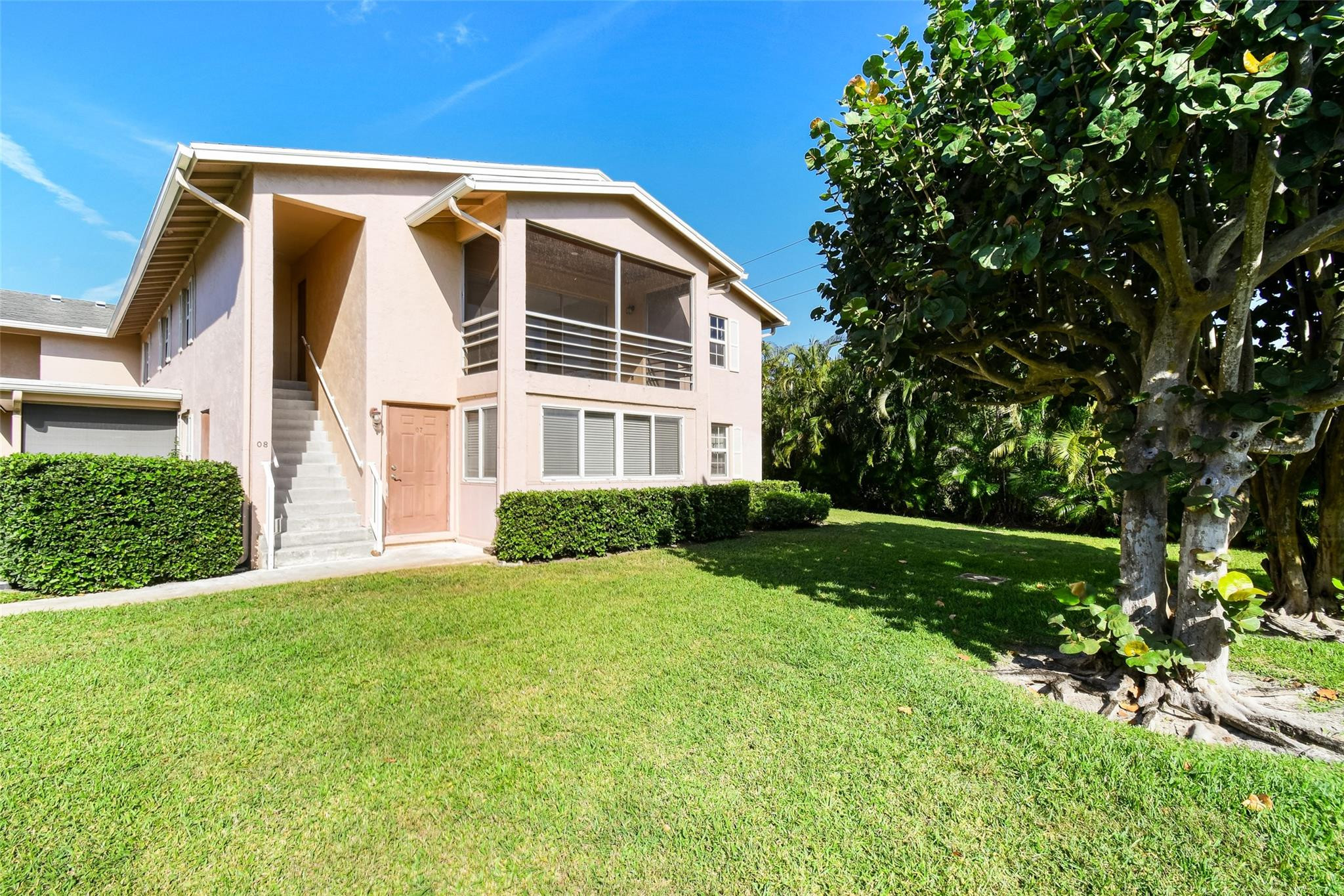 Welcome to coastal living in this light-filled upstairs condo ideally located just off Alt A1A. This newly updated residence features beautiful flooring throughout, a neutral color palette, and an open living/dining area that flows seamlessly to a spacious screened balcony—perfect for morning coffee or unwinding in the Florida breeze.The kitchen and living space offer great natural light, while the generously sized bedroom includes ample closet space. Enjoy the comfort of a well-maintained community with lush green grounds, picnic areas, and a sparkling pool just steps away.Located minutes from the beach, shopping, and dining, this condo is ideal as a primary residence, seasonal retreat, or investment opportunity. Move-in ready and low maintenance—just bring your flip-flops!