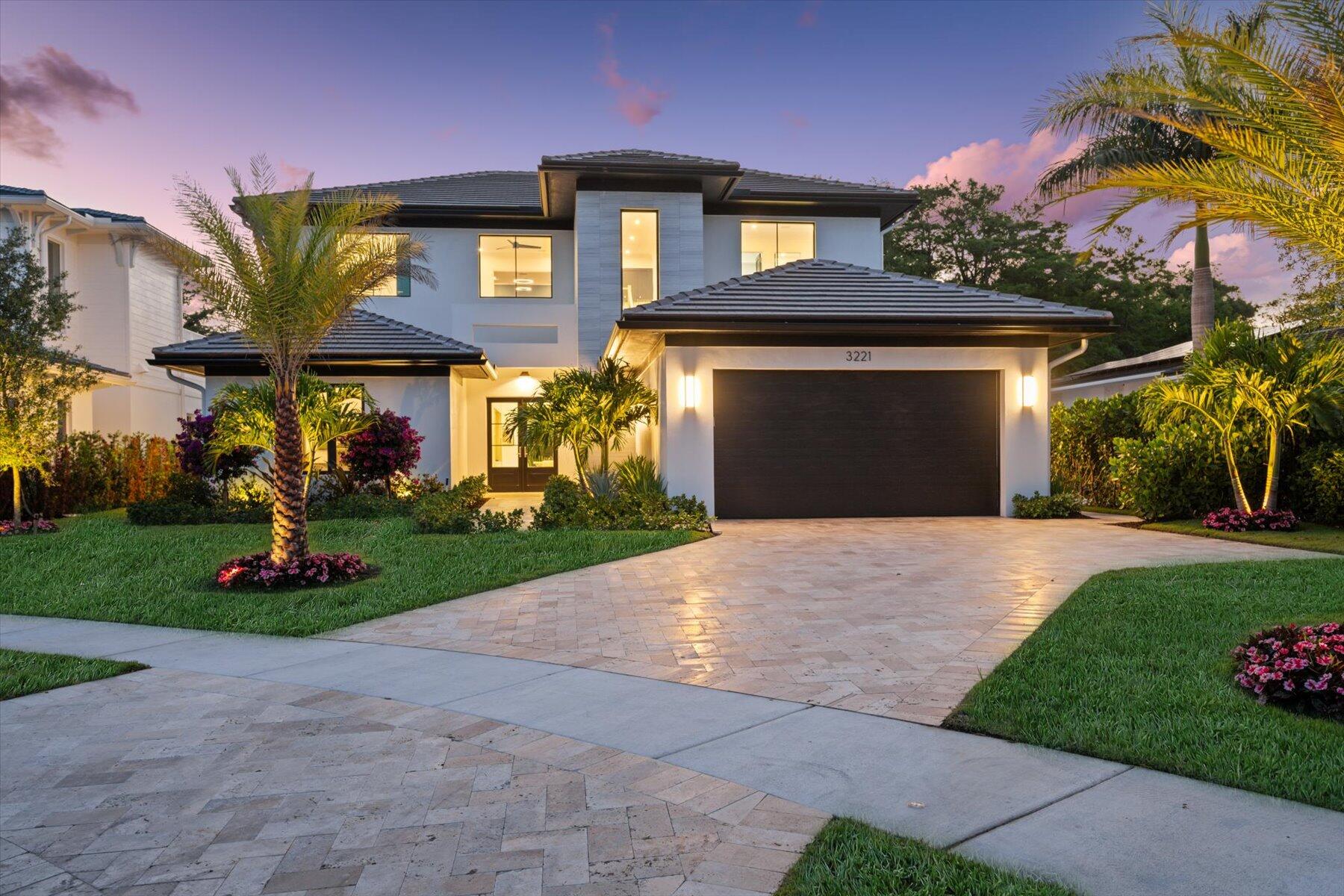 Welcome to luxury living at its finest in this exquisite custom-built home nestled in the prestigious Palm Beach Polo community. Boasting 5 bedrooms, each with its own en-suite bath, and an additional 1/2 bath for added convenience. This home is adorned with 12-foot ceilings that enhance the sense of space and sophistication throughout the home. The kitchen features top-of-the-line Wolf gas stove and Sub -Zero appliances, complimented by a generous kitchen island. The first floor invites you to entertain with seamless transitions from the living spaces to the outdoor oasis. Impact windows flood the interiors with natural light, while also providing a sense of security. The fully automated custom lighting system adds an extra layer of elegance and convenience, creating the perfect ambiance for any occasion. Luxury extends to every corner with custom-built closets offering ample storage space, ensuring organization meets style. The second floor presents a versatile club room, providing an ideal space for relaxation or entertainment. The first and second-floor laundry rooms add practicality to the daily routine. Step outside to discover an oversized lot that accommodates a private pool and spa, surrounded by meticulously designed custom landscaping and lighting. The outdoor kitchen is perfect for al fresco dining. This home is equipped with a custom sound system that flows seamlessly throughout every room. The attention to detail is evident in the custom baseboards and crown molding, adding the finishing touches to this masterfully crafted residence.