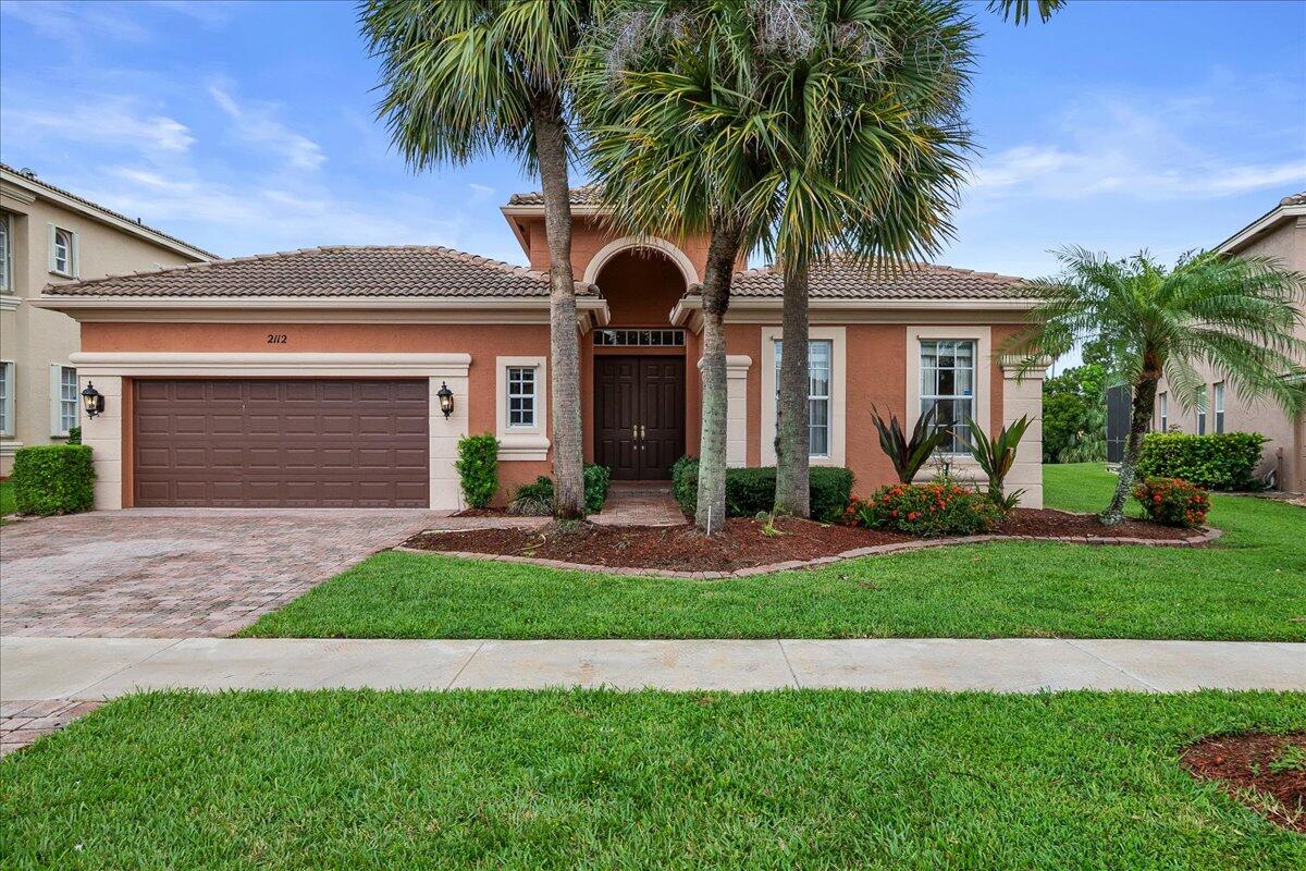 Don't miss this opportunity! Rare Availability In the Highly Desired Lenox Model in Madison Green. Live the Country Club Lifestyle w/o the cost. Beautiful 3BR 2BA + Office/Den home with private backyard open to lake and Preserve. Enjoy the Calming Serenity of the Lake and Preserve view from the Lanai. Well Maintained & Very Clean Home in a Quiet & Safe, Gated Comm. Open Floor Plan and Serene, Backyard Open to Semi Private Lake and Preserve, Great for Entertaining Inside or Out. Bedroom 4 /Office/Den can be easily converted back to a 4th Bedroom the built in shelves were originally a closet, owner has the closet doors. Impeccable concrete construction,  Low HOA Fees & Includes, Internet, High Speed Internet and Amenities