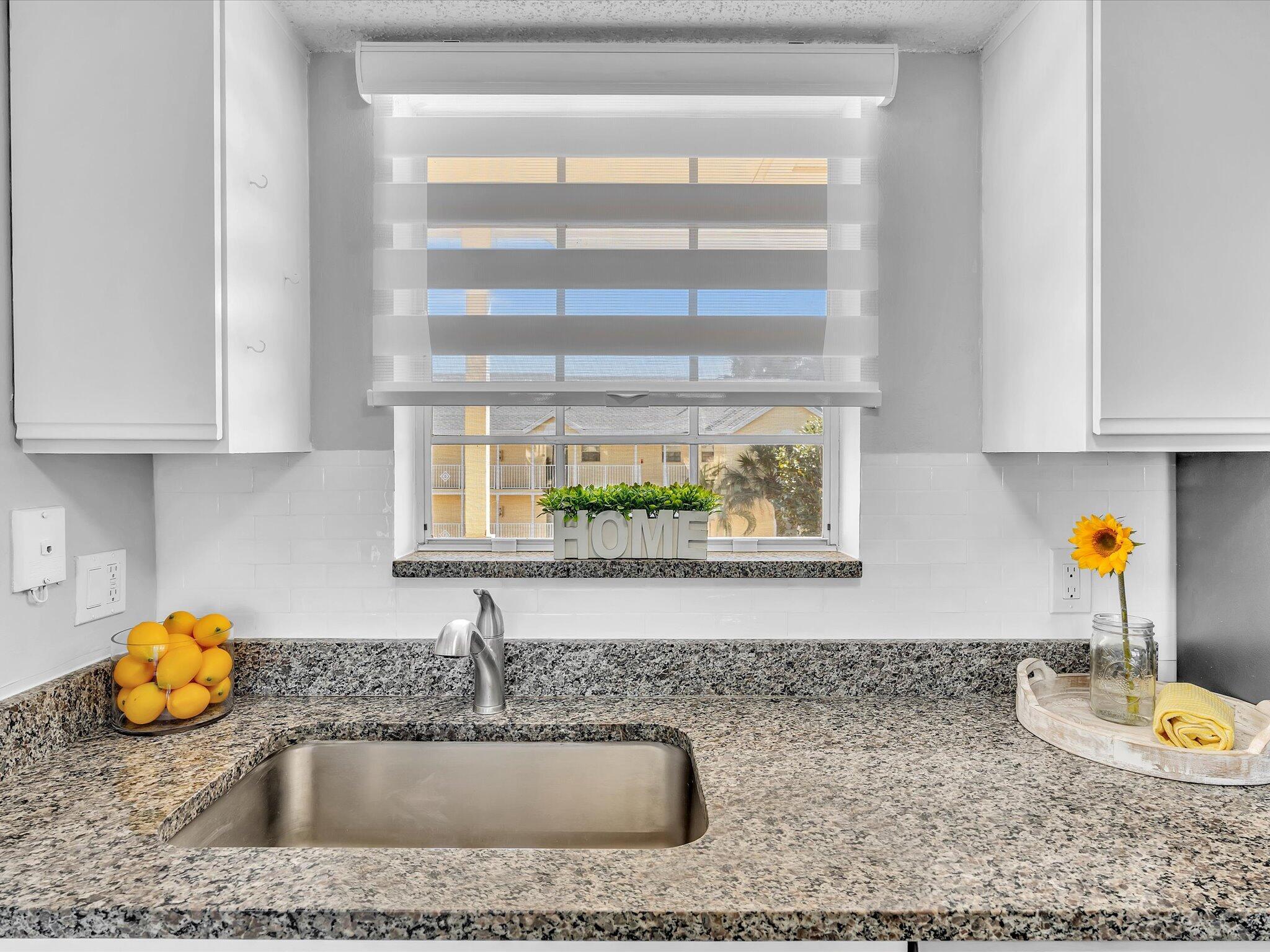 Addison Pointe at Boca Raton, prime location in the middle of everything! This 1 Bed, 1 Bath, 3rd floor unit offers the benefits of top floor living, volume ceilings, and a private balcony with an extra storage closet. Enjoy the well appointed kitchen with newer appliances, granite countertops, and window over sink. The generously sized bedroom provides access to outdoor living area, enjoy the view to start and end your day. So much natural light, laminate and tile flooring throughout, There is a dedicated in-unit laundry area, spacious walk-in closet and dual entry to the bathroom; en-suite and convenient access for guests. One assigned parking spot right in front of building. Nearby pool, fitness room, and clubhouse. What more could you ask for? Cats only! Association approval required.
