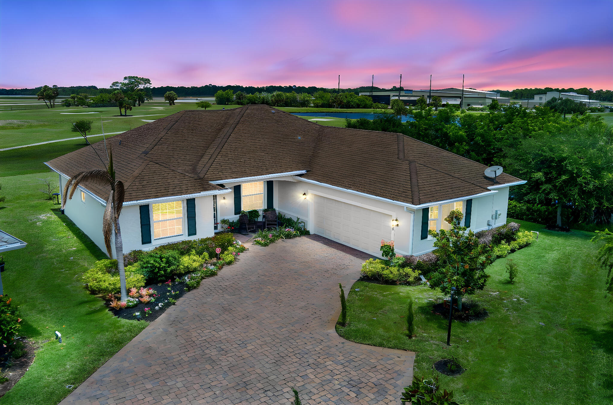Welcome to this beautifully maintained home in the sought-after gated community of Collier Club, located alongside the Sebastian Municipal Golf Course. Lovingly cared for by its original owner, this customized 3-bedroom, 2.5-bath residence offers refined comfort and exceptional attention to detail. Situated on a unique oversized lot, the home features a spacious split floor plan with elegant tile and laminate flooring throughout. The stunning kitchen includes stainless steel appliances, a cozy dinette area, and convenient counter seating—perfect for everyday living and entertaining. The expansive driveway accommodates up to six vehicles, in addition to the attached two-car garage. A standout feature is the enclosed, climate-controlled Florida room that overlooks the beautiful golf course, providing the perfect space to relax year-round. Residents enjoy a well-maintained community with low HOA fees and outstanding amenities, including an elegant clubhouse for social gatherings, card games, bridge, or billiards, a state-of-the-art fitness center, and a beautifully maintained swimming pool. Ideally located adjacent to the Sebastian Pickleball Complex and just 10 minutes from Orlando Health Sebastian River Hospital, this home offers the perfect balance of peaceful natural surroundings, coastal living, and vibrant community amenities. Schedule your private showing today and discover this gem.
