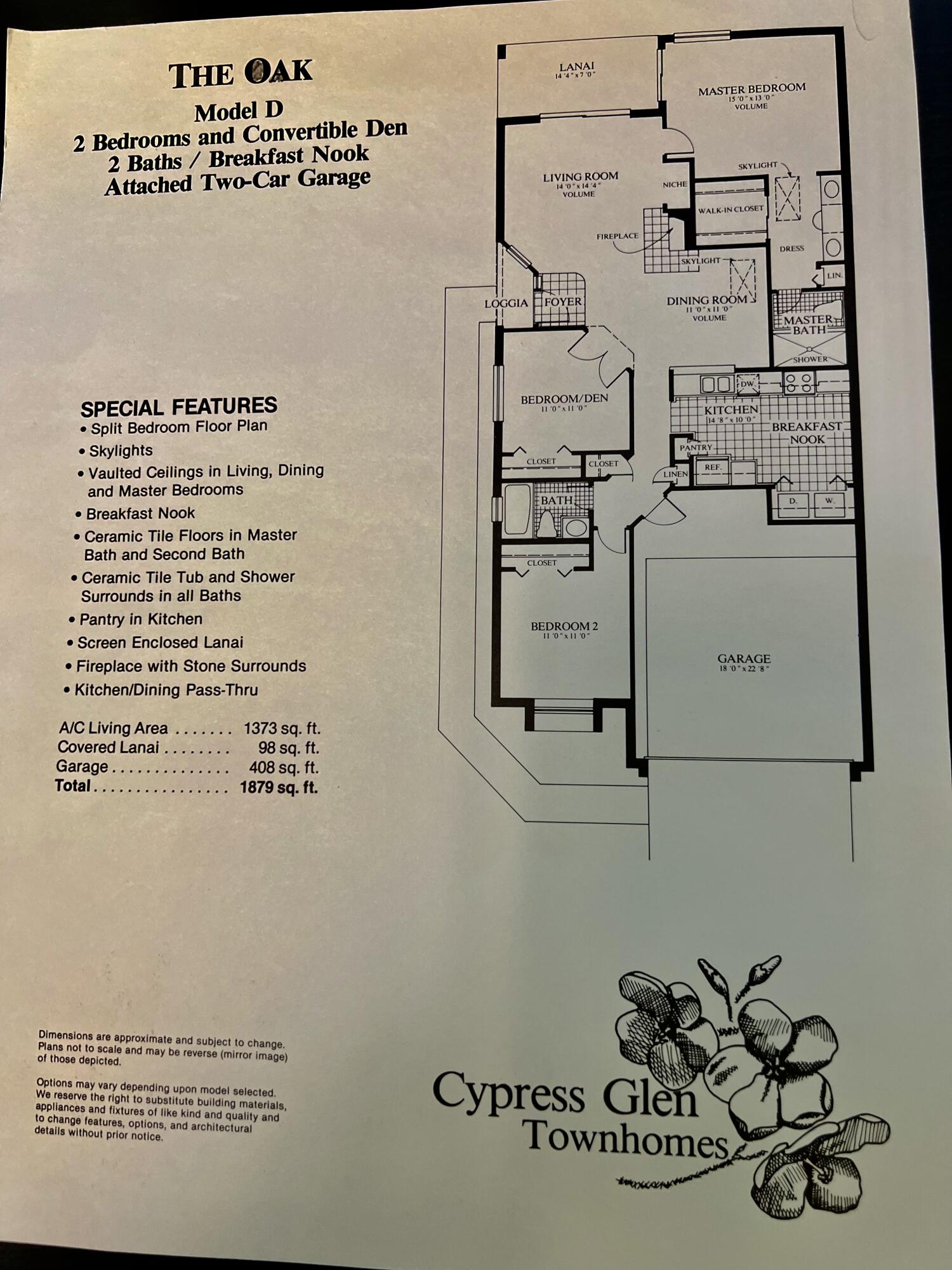 CYPRESS GLEN TOWNHOMES CONDO - Residential