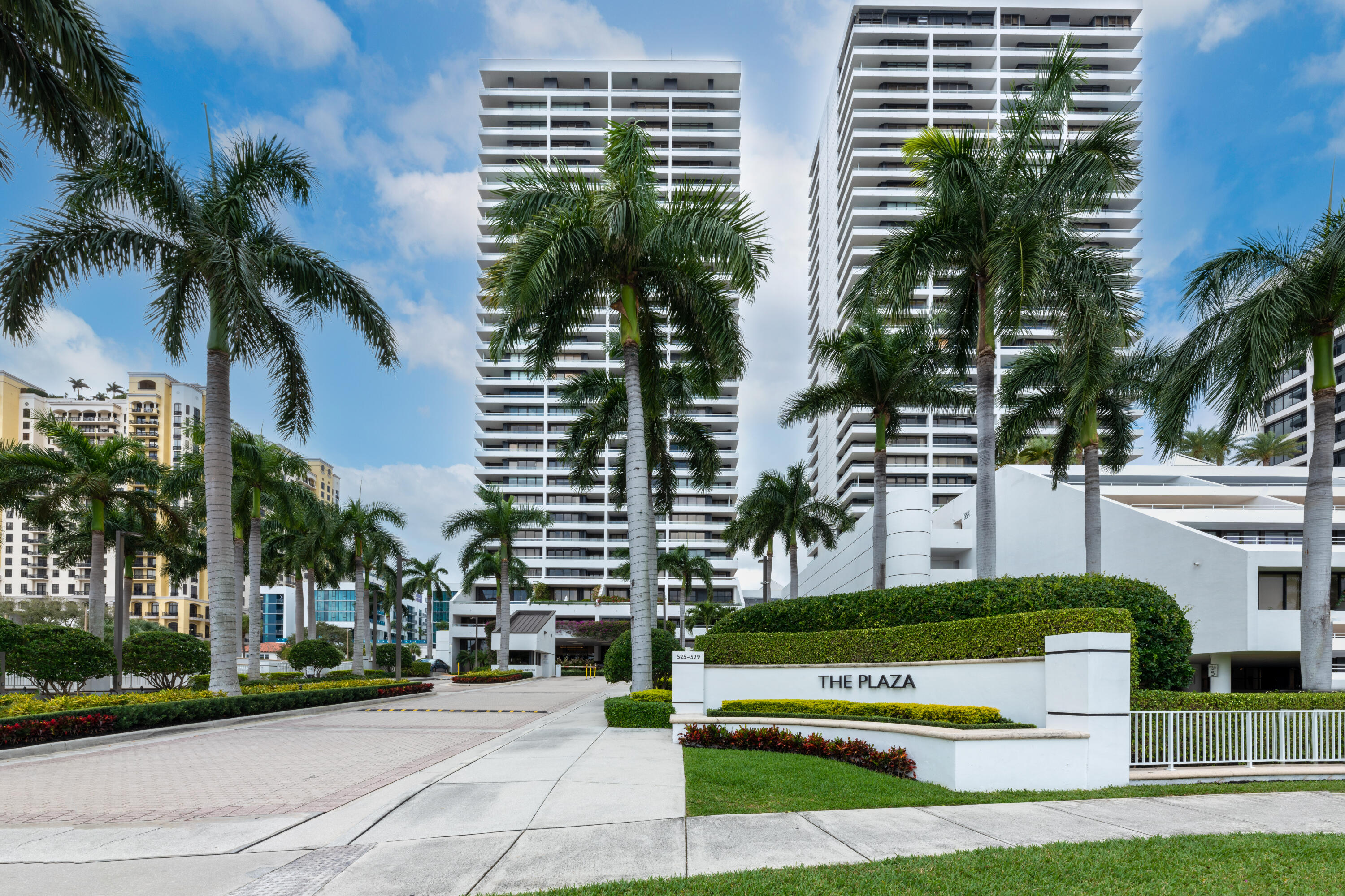 Perfect Penthouse. High ceilings, open floor plan. Sleek, modern and luxuriously fully renovated unit. Two bedroom, two full baths with sweeping views of the Ocean, Intracoastal Waterway, and the Island of Palm Beach. Over 2,100 total sq.ft. Generous living area. Features include Italian porcelain tile, Miele appliances, custom cabinets, hurricane impact doors and windows, custom walk-in closets, makeup vanity, designer quartz/porcelain countertops, motorized privacy shades, surround sound, and ample storage space throughout. East and West exposures. Outdoor balcony offers exceptional living/dining space and water views. Full service, luxury building with 24-hour security, valet parking, concierge, two swimming pools, fitness room, conference room, and tennis court with pickleball. Pet friendly. Easy distance to all that the area has to offer: shops, restaurants, CityPlace, Kravis Center and Norton Museum of Art, ocean beaches and Palm Beach nightlife. Call today to preview this move-in ready residence. No expense spared. A must see.