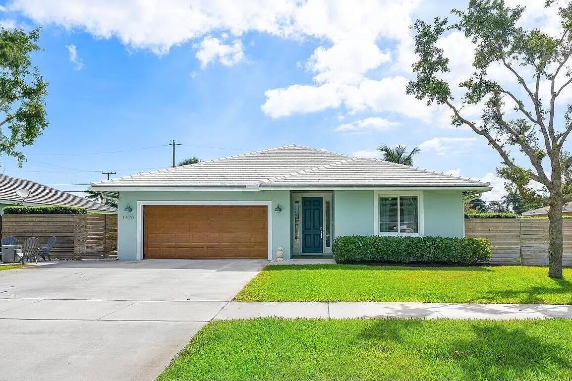 Welcome to this charming single-story residence in Lake Worth Beach, featuring three bedrooms and two full bathrooms across 1,922 square feet of comfortable living space. The practical one-story layout offers convenient accessibility throughout, while the two-car garage provides ample vehicle storage and protection. This straightforward floor plan makes efficient use of space, offering functional rooms for various living needs. Located in Lake Worth Beach, this property presents a solid opportunity for those seeking a three-bedroom home in the area.
