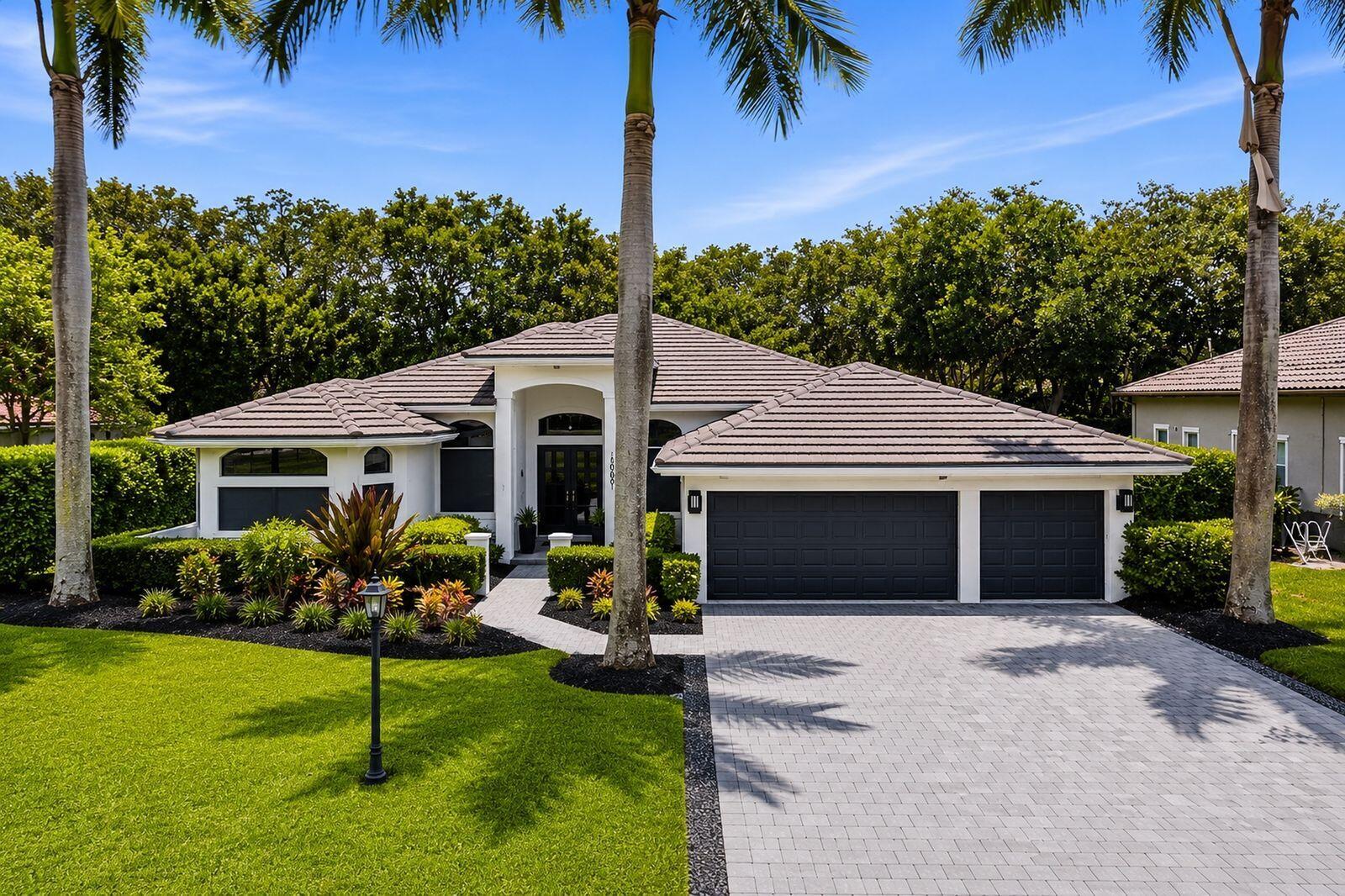 Welcome to this beautifully renovated 5-bedroom, 3.5-bathroom residence located in the highly sought-after gated community of Meadow Run in Parkland. Situated on an expansive lot within one of South Florida's top-rated school districts, this exceptional home offers the perfect blend of luxury, comfort, and peace of mind. Extensively updated within the past five years, the property features a newer roof, newer A/C systems, impact windows and doors throughout, custom-built closets, and a whole-house reverse osmosis water filtration system. The spacious floor plan is designed for both everyday living and entertaining, offering generous living spaces, abundant natural light, and seamless indoor-outdoor flow. Step outside to your private backyard oasis with ample room to relax, entertain, and
