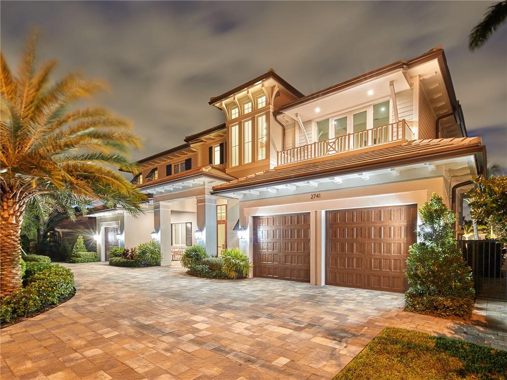 Sited on an extra-wide canal in prestigious Coral Ridge, this brilliant 2017 home exemplifies the successful blend of artistry and environment. Flawlessly constructed, the residence is third from the point, offering a view of Hugh Taylor Birch State Park across the Intracoastal Waterway.A modern take on an ingenious design assures enduring appeal, and shows the vision of acclaimed Colestock and Muir Architects, featured in Florida Design and Luxe magazine. Exacting workmanship by Waterbrook Builders reflects the company's 20-year reputation for quality construction.This unrivaled home will survive the test of time.