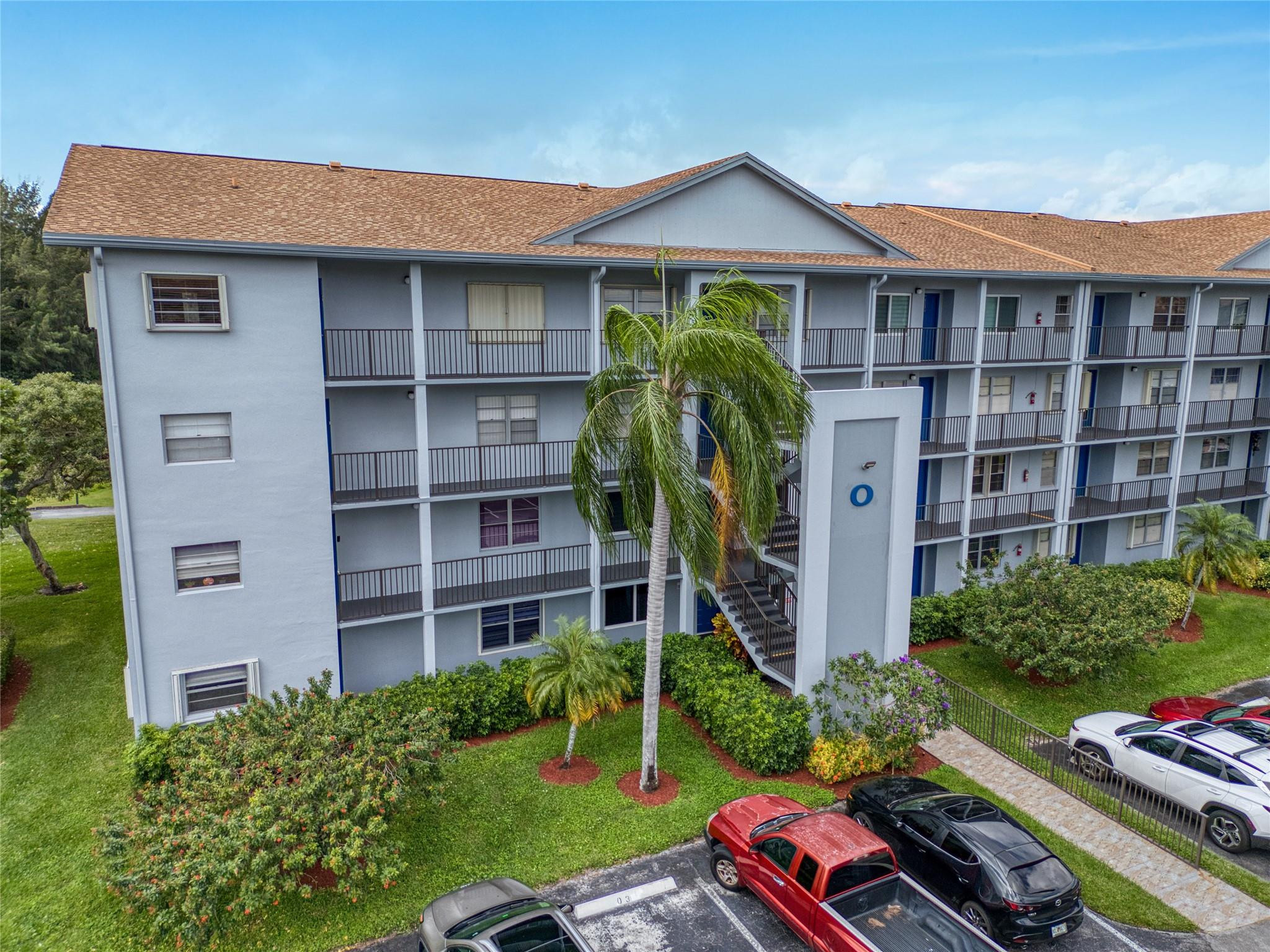 Welcome to your new oasis in the heart of Pembroke Pines! This charming 2-bedroom, 2-bathroom condo offers a spacious 1,192 square feet of living space, perfect for those seeking comfort and convenience.Nestled in a vibrant neighborhood, with an array of attractions that'll make your daily life a breeze. Century Village offers FREE club house, golfing, golfing club house gym, workout classes, various types of swimming and therapy pools, tennis, movies, life shows, free local transportation and much more!  The beautiful C.B. Smith Park is just a short drive away, offering lush green spaces and recreational facilities. For your grocery needs, the Publix Super Market at Flamingo Pines Plaza is practically around the corner with many more near by malls, restaurants and attractions.This condo isn't just about location, location, location. The interior boasts ample space for both relaxation and entertainment. Gorgeous balcony view to golf course and lake. The primary bedroom offers a serene retreat after a long day, while the second bedroom is perfect for guests, family, roommate or home office.  There is more! this unit has many upgrades, all around porcelain tile, all hurricane impact windows  and doors, central A/C less than 2 years old, tankless water heater, new stainless steel refrigerator, stove, new granite kitchen counter top, recessed kitchen lighting, extra kitchen shelves, walk in closets and much more.Uniquely custom privacy door that leads to second bedroon and bathroom area for the privacy of your tenant, roommate or family members. Water, cable, internet, exterior insurance and all exterior maintanance is included in monthly HOA dues.Whether you're a nature lover, a foodie, or just someone who appreciates the finer things in life, this condo is  your ticket to the good life. Don't let this opportunity pass you by – your future home is waiting!