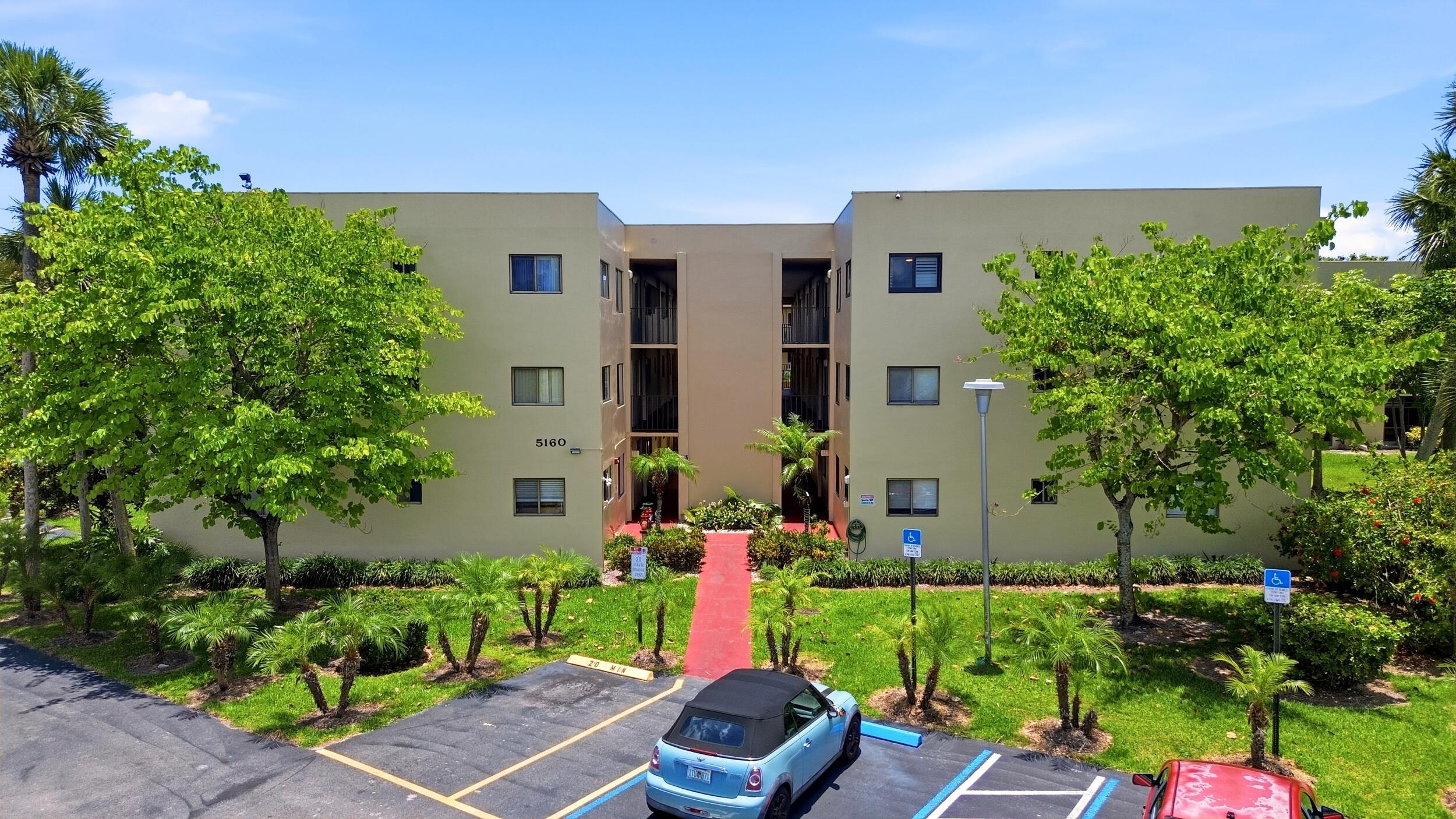 Welcome to Unit 101 at 5160 Las Verdes Circle in Delray Beach, a charming ground-floor condo offering comfort, convenience, and easy South Florida living. This well-maintained residence features a bright and functional layout with easy first-floor access and no stairs to navigate. Located in the desirable Las Verdes community, residents enjoy beautifully maintained grounds and a convenient location close to shopping, dining, entertainment, major highways, downtown Delray Beach, and the area's stunning beaches. Washer and dryer facilities are located in the common area for added convenience. The HOA includes cable, water, and more, helping keep monthly expenses manageable. This is not a 55+ building, making it a great opportunity for a wide range of buyers.