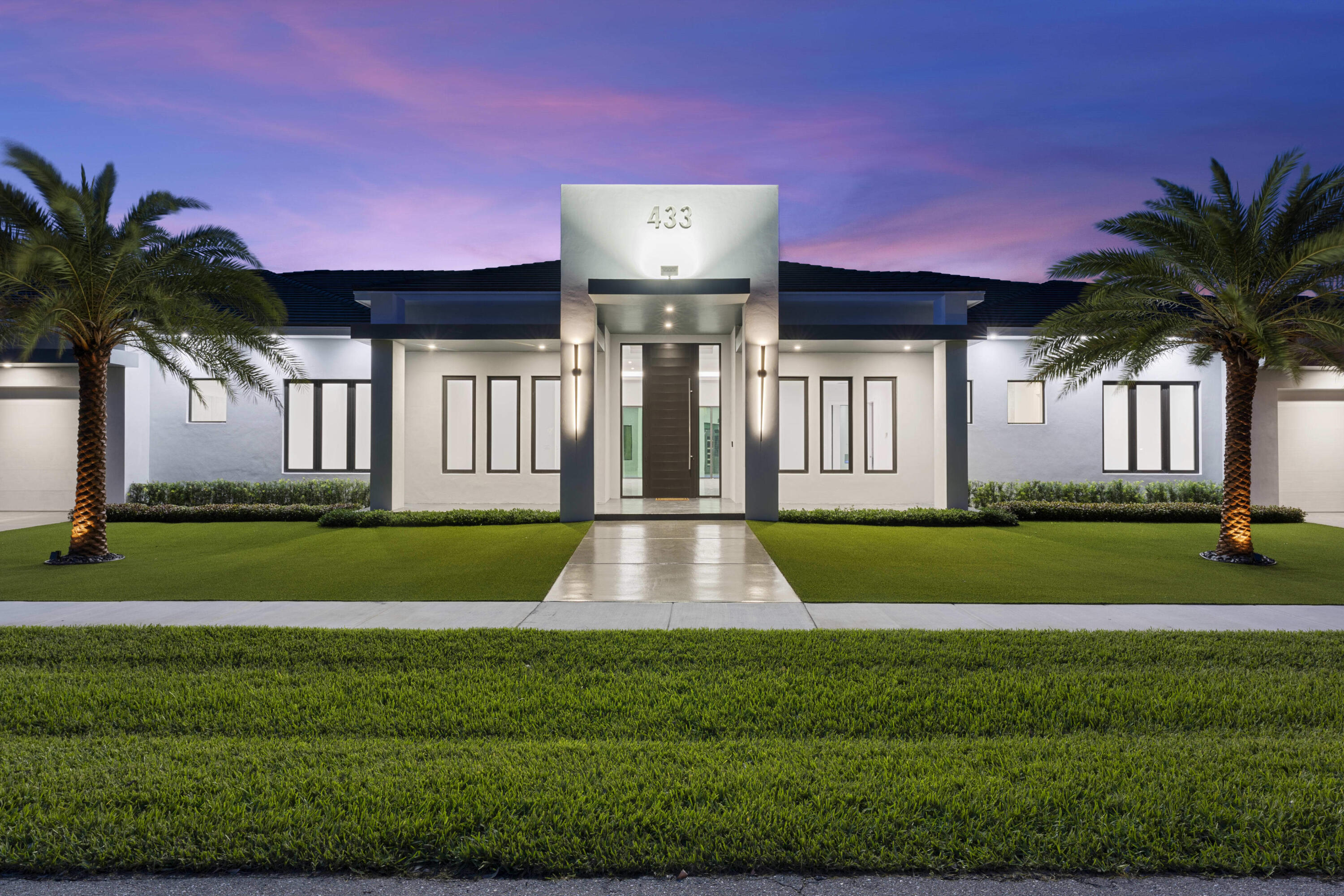 NEW ONE-STORY One of Kind Home  in Down Town East Boca Raton! Completion August 2022. Walk or Golf Cart to Downtown Boca Raton and Mizner Park. 1-mile to the Beach! This home has an open floor plan with an extra large kitchen & living room, 5 Bedrooms (2 Master Suites) , 6.5 Baths, + Large Office, Dining Room, Breakfast Nook, Family Room & 14-foot ceilings with natural light throughout. High-end upgrades and finishes. Energy efficient hurricane impact windows & doors, LED lighting, insulated attic and Natural Gas Tankless Water Heaters. Miele 60-inch refrigerator/freezer, Wolf Gas Range, Wall Oven and Micro Wave, & Full Height Wine Cooler. Beautiful backyard with resort-style pool & summer kitchen with Natural Gas BBQ and extra-large covered patio with electric fireplace.