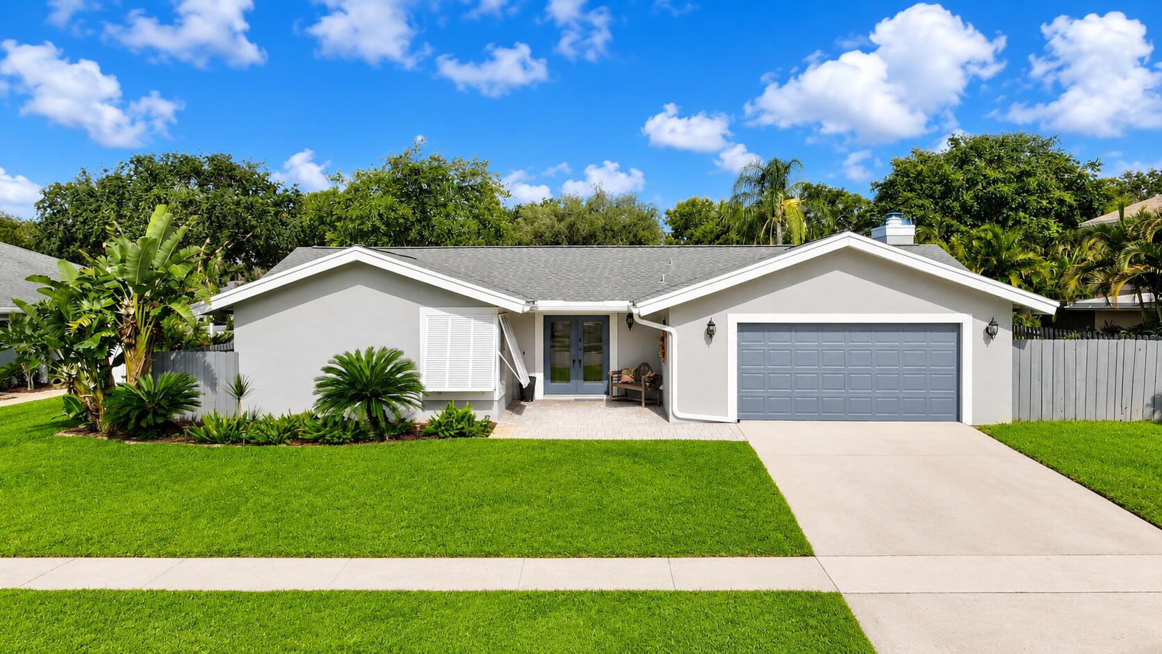 Incredible opportunity in sought-after Pheasant Walk! Situated on an oversized 0.21-acre corner lot, this beautifully updated 1-story ranch offers a split-bedroom floor plan with multiple living and dining areas, including a formal living room, family room, and sunny breakfast nook. The flexible layout provides great space for everyday living and entertaining. Enjoy your private backyard oasis with a pristine pool and plenty of green space for play, pets, or entertaining. Major updates include a 2018 roof, complete storm panels, and whole-house surge protection. Low $115/month HOA with a park, playground, and jogging paths. Zoned for A-rated Calusa Elementary, Omni Middle, and Spanish River High.