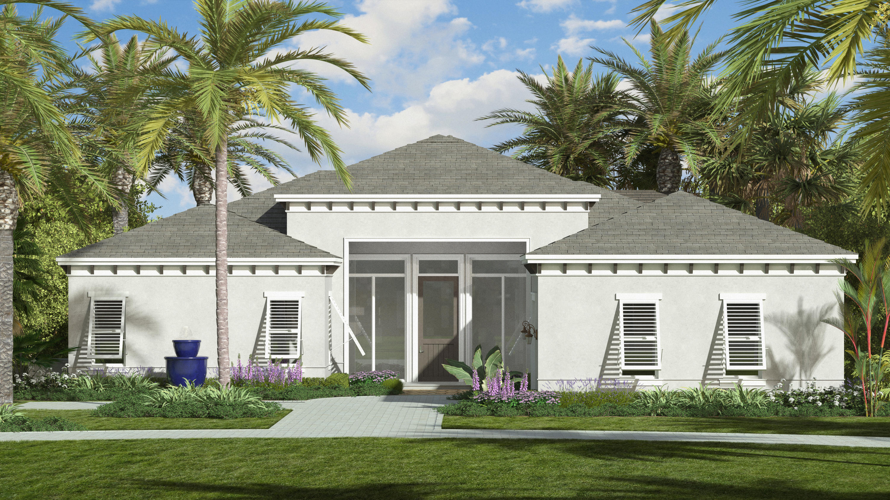 New construction by renown Mustapick Builders with panoramic water view, custom craftsmanship and abundance of details. Here is the home you have been dreaming about; one story, 4 bedrooms plus club room, impact windows/doors, island gourmet kitchen, and 3 car garage on wide, deep water. Master suite retreat with sitting room, His and Her separate baths. Great for entertaining with a fabulous layout, outdoor entertainment center/summer kitchen/large loggia, fireplace, sparkling pool and private spa and private dock.Required golf membership purchase conveys all the first class amenities of Admirals Cove including two spectacular clubhouses, 45 holes of golf, 5 restaurants, 63 slip brand new marina with floating docks, Yacht Club, 13 har tru tennis courts, state of the art fitness, brand new Covesters kids club and Platinum service.