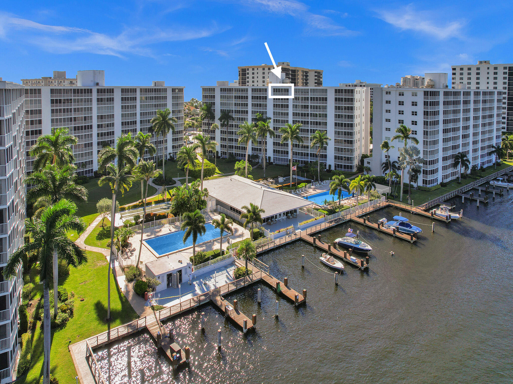 Partially Remodeled 2 bedroom 2 bathroom PENTHOUSE ON 10TH FLOOR with Ocean & INTRACOASTAL VIEWS. This Penthouse Residence is Private, spacious & serene. The property is located on the top 10TH floor of one of the most newly renovated & sought after communities in Highland Beach. The residence epitomizes the luxurious value of Penthouse Coastal Beach Living. Spectacular Views of the INTRACOASTAL & OCEAN.  This property includes: Modern Remodeled Kitchen with stainless steel appliances, Ceramic Tile flooring, newer carpet, newer AC & HWH, assigned parking, full hurricane impact balcony sliders & windows, updated electrical & fresh paint. Seagate of Highland Beach features LUXURIOUS AMENITIES.  At Seagate of Highland everything within the community is new from head to toe. The community has new resurfaced dockage, 2 new resurfaced pools with new patio furniture, new expanded and remodeled Fitness Center, Clubhouse direct on INTRACOASTAL, Private Deeded Beach access, Putting Green, Bocci Ball, Shuffleboard, BBQs, active community with social events and fitness events & on site property management.