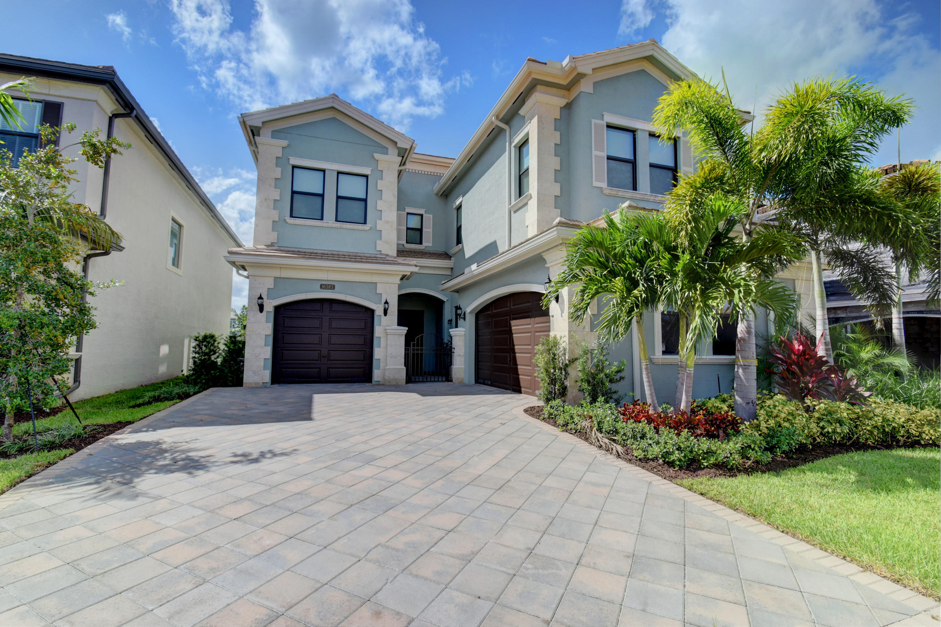 Beautiful Annabelle Model with Pool & Spa on a Spectacular Lakefront Lot in Greenwich at 7 Bridges  Welcome to this stunning Annabelle model, ideally situated on one of the community's most desirable lakefront lots in the Greenwich subdivision of 7 Bridges. This exceptional home offers 5 bedrooms, 6 full baths, and a 3-car garage, combining luxury, comfort, and style throughout.  The first floor features upgraded 24" x 24" porcelain tile flooring, while the second level showcases beautiful engineered wood floors. The gourmet kitchen is thoughtfully appointed with stacked white shaker cabinetry, upper and lower cabinet lighting, pot drawers, upgraded quartz countertops and island, designer tile backsplash, and a premium stainless steel KitchenAid appliance package. Additional highlights include impact glass throughout, designer window treatments, and a resort-style backyard featuring a sparkling pool and spa overlooking tranquil lake views.  Residents of 7 Bridges enjoy access to a spectacular 30,000-square-foot clubhouse offering an on-site restaurant, card rooms, fitness center, 13 tennis courts, pickleball courts, resort-style pool, and children's play area. The community is secured by a manned guard gate and 24-hour roving security, providing both luxury and peace of mind.  Experience the ultimate South Florida lifestyle in one of the area's most sought-after resort-style communities.