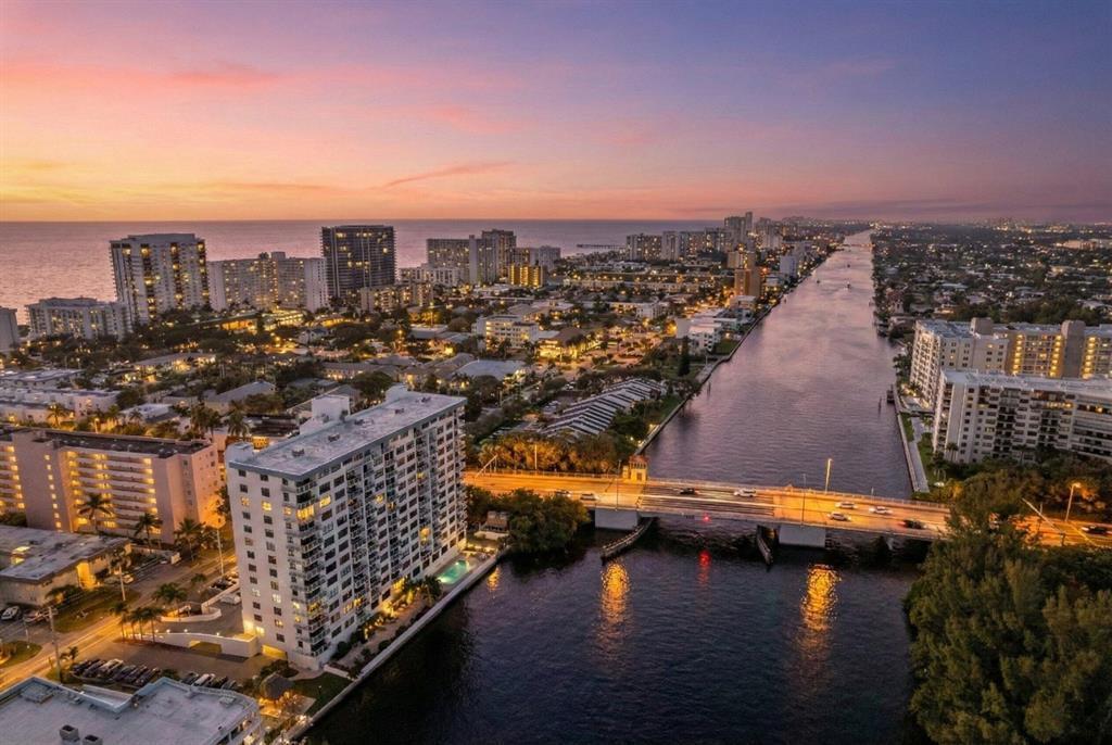 1st. MONTH FREE RENT!! Lite & spacious 2 bedroom/2 bath Condo on the Intracoastal. You can watch yachts going by from your living room. Corner unit. High Impact windows & doors. New glass railing on the balcony & Catwalk. Heated pool, Tiki Hut with BBQ area, Billiard room, Fitness Center, Party room & Library. Walk to beaches & restaurants. All information on MLS for this listing is deemed reliable but not warranted or guaranteed and is subject to errors, omissions & changes without notice.