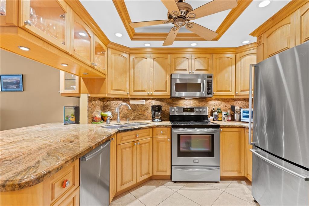 WOW 75k assessment on unit PAID IN FULL!! Renovated 2/2 with a new AC, updated electrical , intracoastal view in the active 55+ community of Sea Haven. Enjoy all the South Florida lifestyle has to offer in this great unit located close to the beach, shopping, dining, major highways, Pompano Pier, and more! This unit features an upgraded open kitchen, updated bathrooms, tile floors, ample closet and storage space, screened patio overlooking the intracoastal, and a fully paid assessment of 75k saving a new buyer thousands in interest. The building is currently undergoing a major facelift for the next owner to enjoy the building to the fullest with a new modern look. The new owners to this unit will enjoy a brand new building in a year's time. It's like buying new construction GREAT PRICE! WOW! Renovated 2/2 intracoastal view in the active 55+ community of Sea Haven