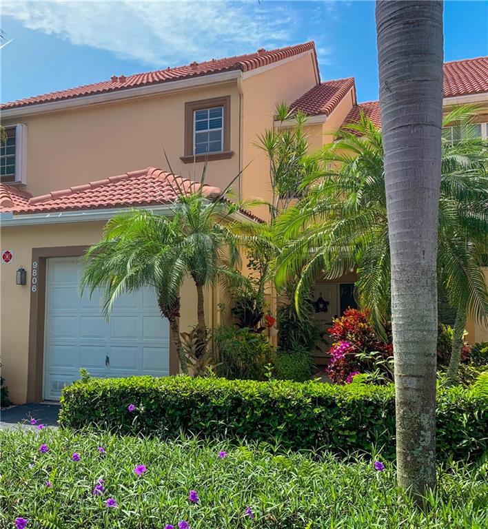 ***FANTASTIC 3 BEDROOM 2.5 BATH TOWNHOUSE WITH GARAGE CONVENIENTLY LOCATED IN GATED CORAL PALM VILLAGE!!!***THIS BEL HARBOR MODEL HIGHLIGHTS A SPACIOUS OPEN LAYOUT W/NEW EAT-IN KITCHEN (2019), UPGRADED W/WOOD CABINETS, QUARTZ COUNTERTOPS &S/S APPLIANCES. LARGE NEUTRAL TILE ON 1ST FLOOR & NEW LAMINATE WOOD ON THE STAIRS/2ND FLOOR. PRIVATE SPACIOUS MASTER SUITE W/TRAY CEILING & WALK-IN CLOSET. MASTER BATH OFFERS DUAL SINKS, SEPARATE TUB & SHOWER. BOTH SECONDARY BEDROOMS ARE GOOD SIZE, BATHROOM ALSO INCLUDES DUAL SINKS AND SHOWER/TUB COMBO. RELAXING SCREENED PATIO OVERLOOKING THE CANAL, IT'S A PERFECT WAY TO SIT, RELAX AND END YOUR DAY! GREAT LOCATION IN A WELL-MAINTAINED COMMUNITY, STEPS FROM THE POOL! FHA AND VA APPROVED! ROOF IS ONLY 4 YEARS OLD! A/C REPLACED IN 2022! EXCELLENT SCHOOLS!