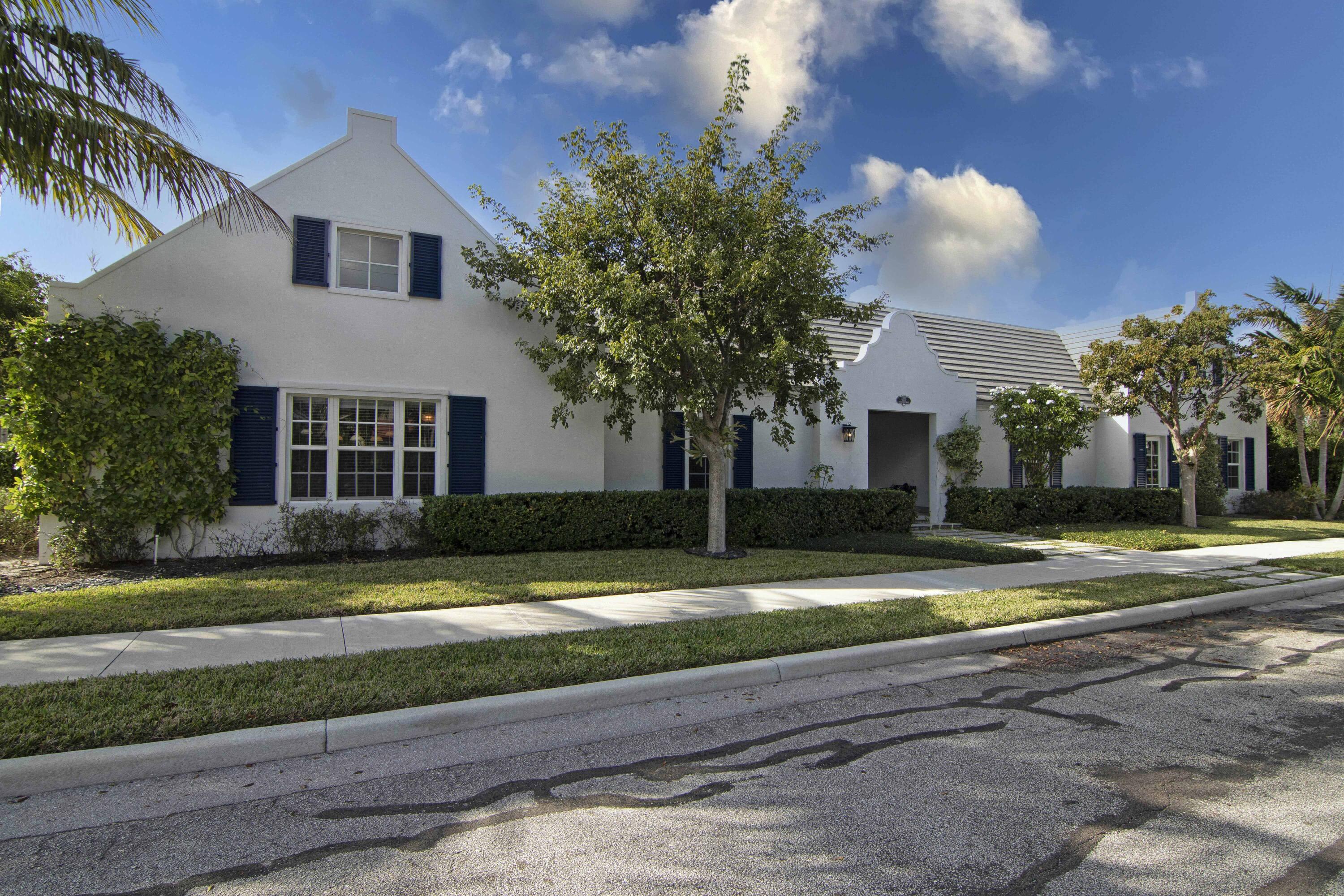 Built new in 2016, this huge U shaped ranch style home lives like a Caribbean palace. The inside perimeter of the home has an extra wide hallway that faces the large landscaped courtyard on all 3 sides. The hallway is almost the focal point of the home. It is the transition threshold from indoor living to covered and uncovered outdoor living. Through numerous French doors and glass openings you experience the courtyard from almost every point in the home and visa versa. Boasting 5 big bedrooms all with en suite baths and gracious closets, an office, an bonus room large enough to be a gym, theater or another bedroom, a beautiful grand entry porch and foyer, a massive gourmet kitchen/family room complete with a perfectly designed butlers pantry, a formal dining room, a laundry room begging you to try to over load it and an oversized 2 car garage. There's a large generator and a very sophisticated fire and safety system throughout the home combined with impact rated hurricane doors and windows. It's also ADA compliant and has room for a very large pool.